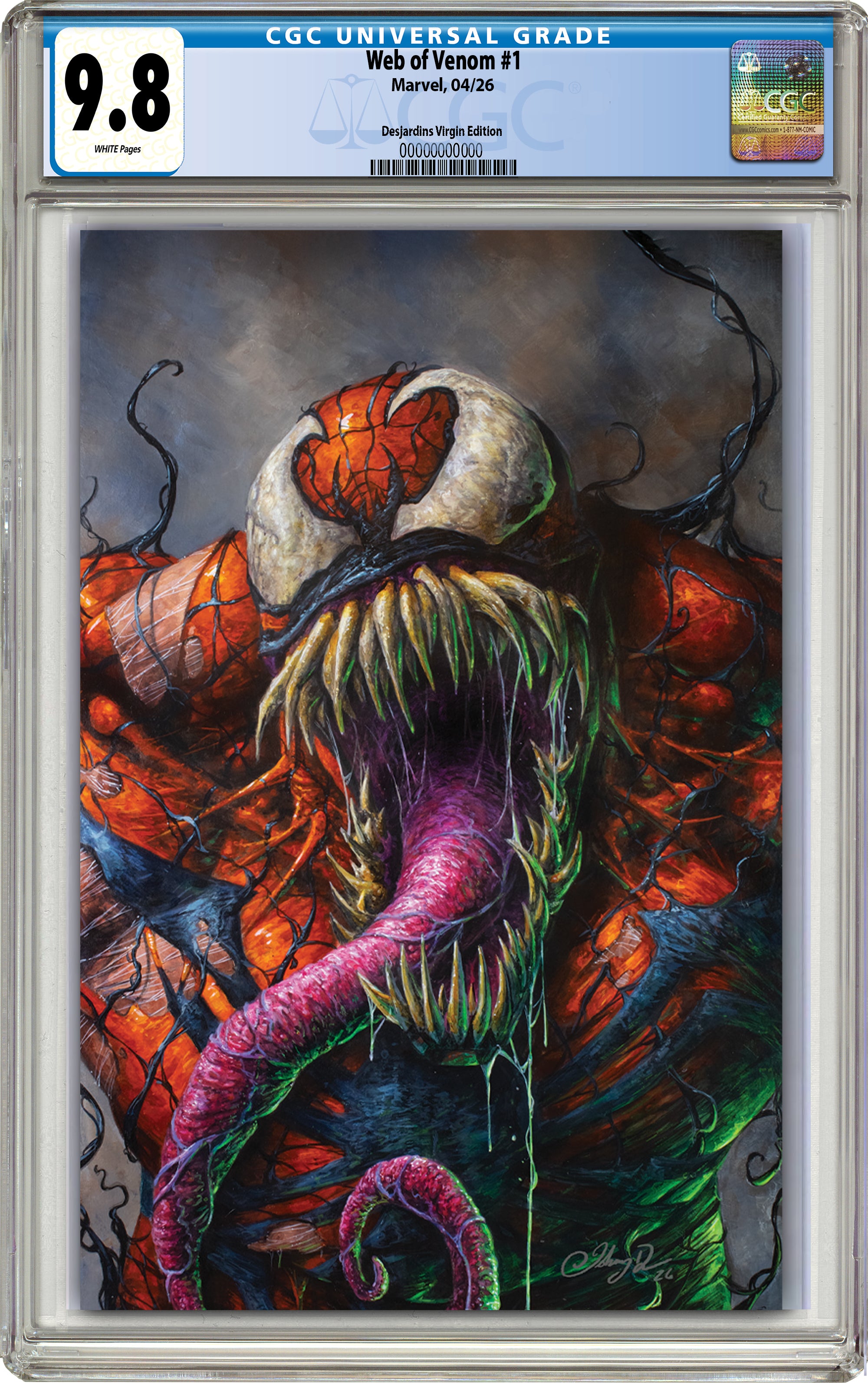 WEB OF VENOM #1 JOHNNY DESJARDINS EXCLUSIVE VARIANT COVERS -- [04-08-2