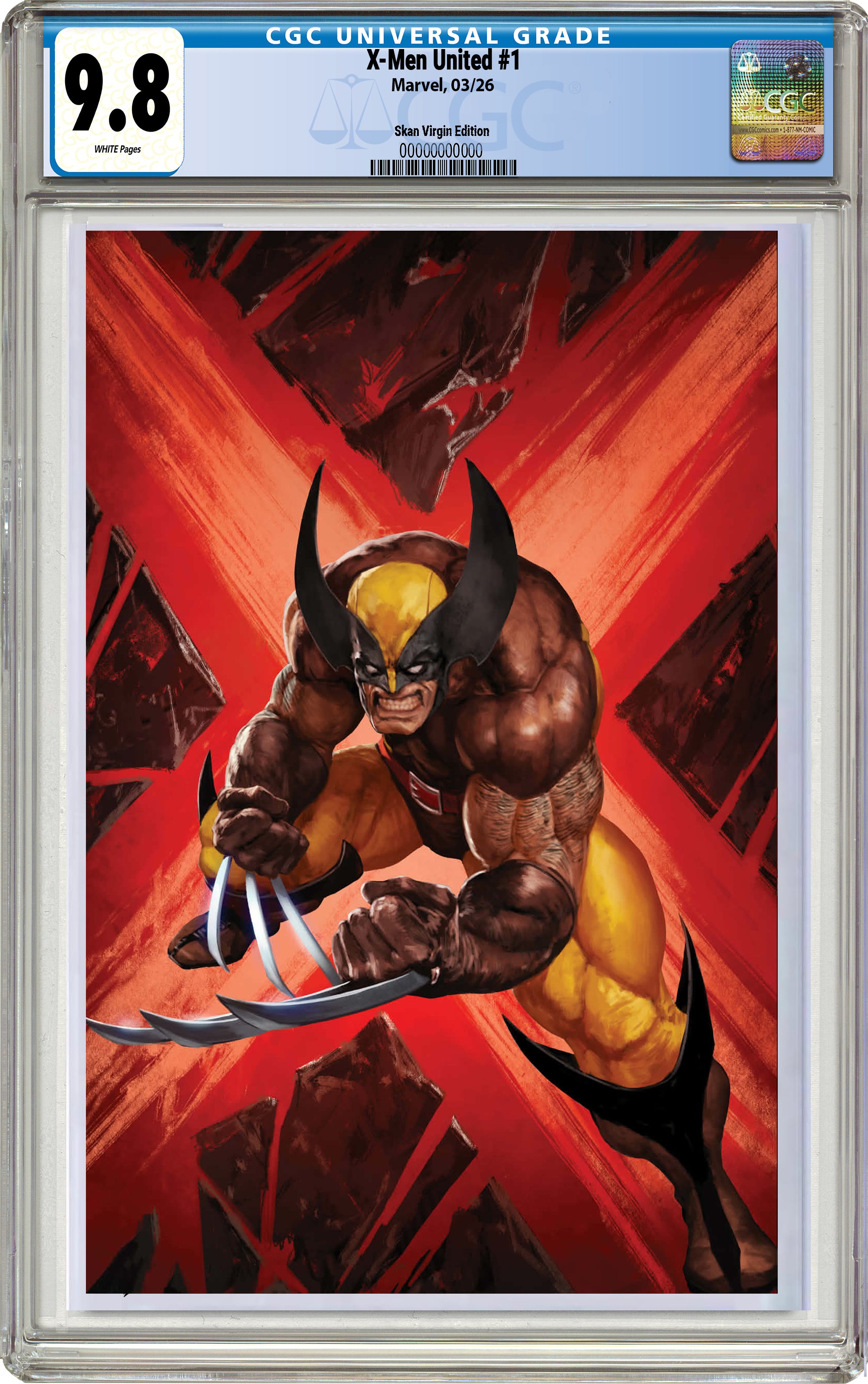 X-MEN UNITED #1 SKAN EXCLUSIVE VARIANT COVERS