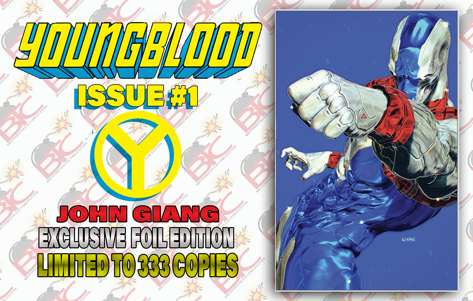 YOUNGBLOOD #1 JOHN GIANG LIMITED EDITION NEGATIVE BLEED EXCLUSIVE FOIL EDITIONS -- [11-12-25]
