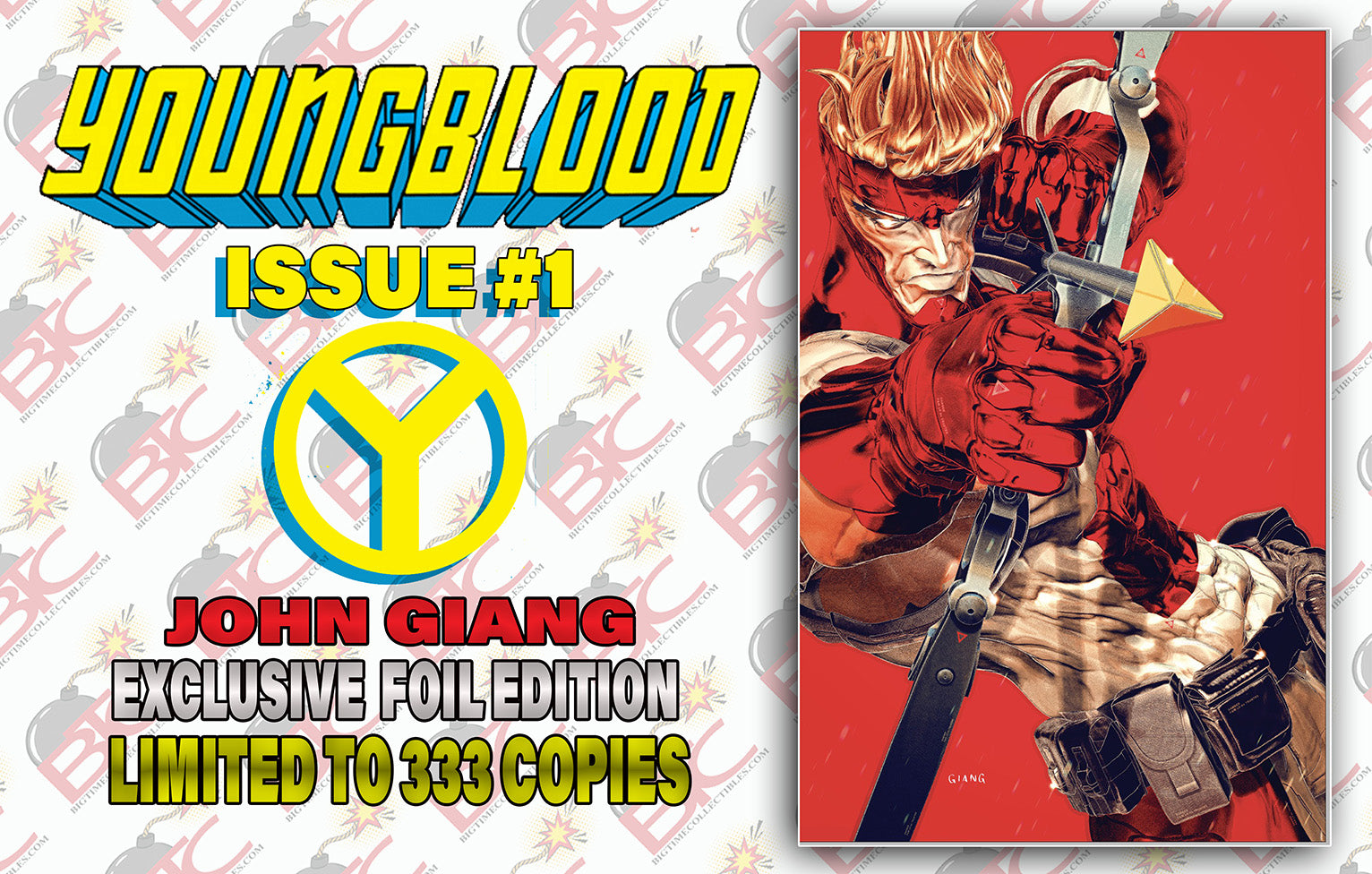 YOUNGBLOOD #1 JOHN GIANG LIMITED EDITION NEGATIVE BLEED EXCLUSIVE FOIL EDITIONS -- [11-12-25]