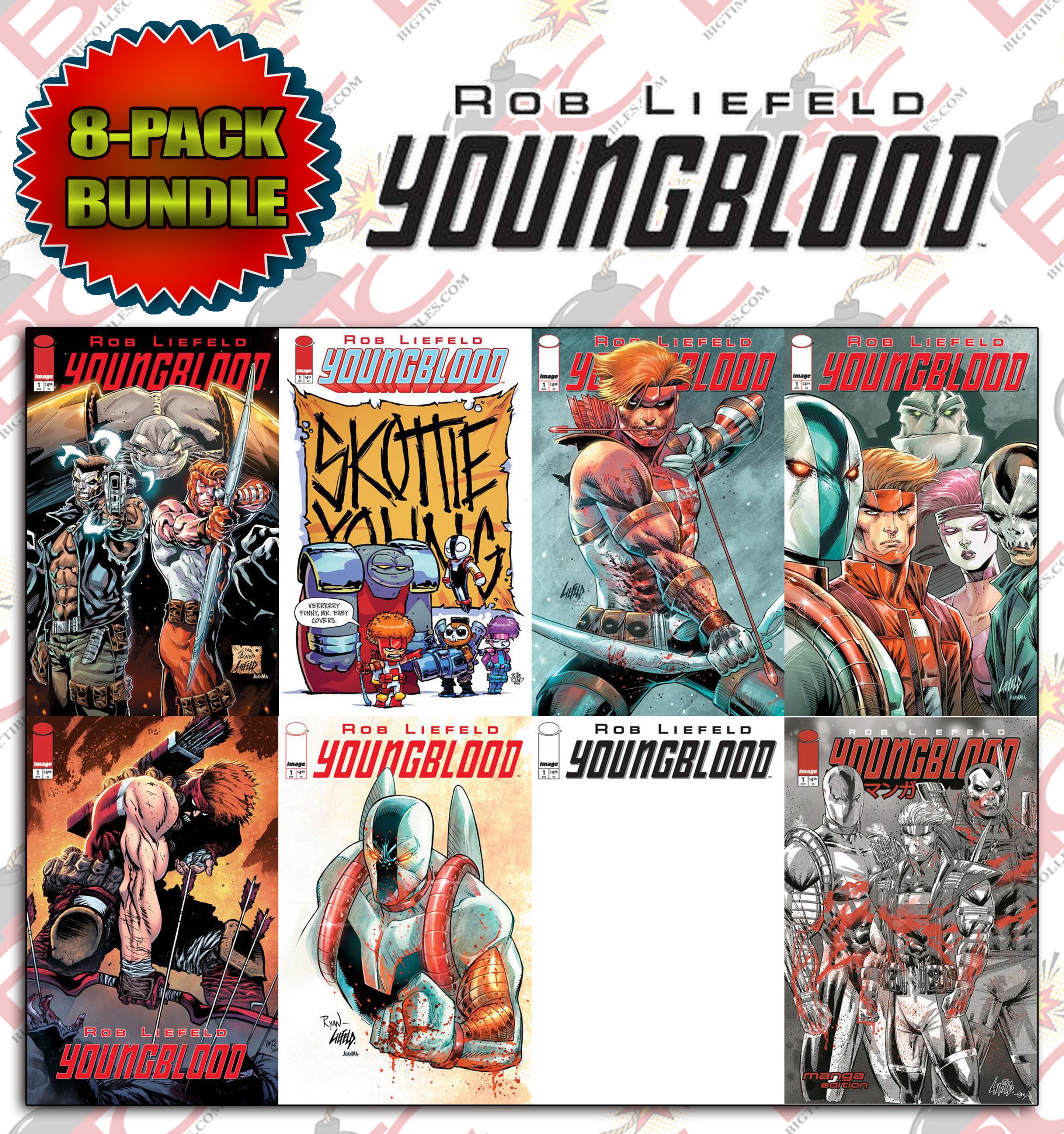 YOUNGBLOOD #1 (2025) 8-PACK BUNDLE -- [Expected In Stock Date : 11-05-25]