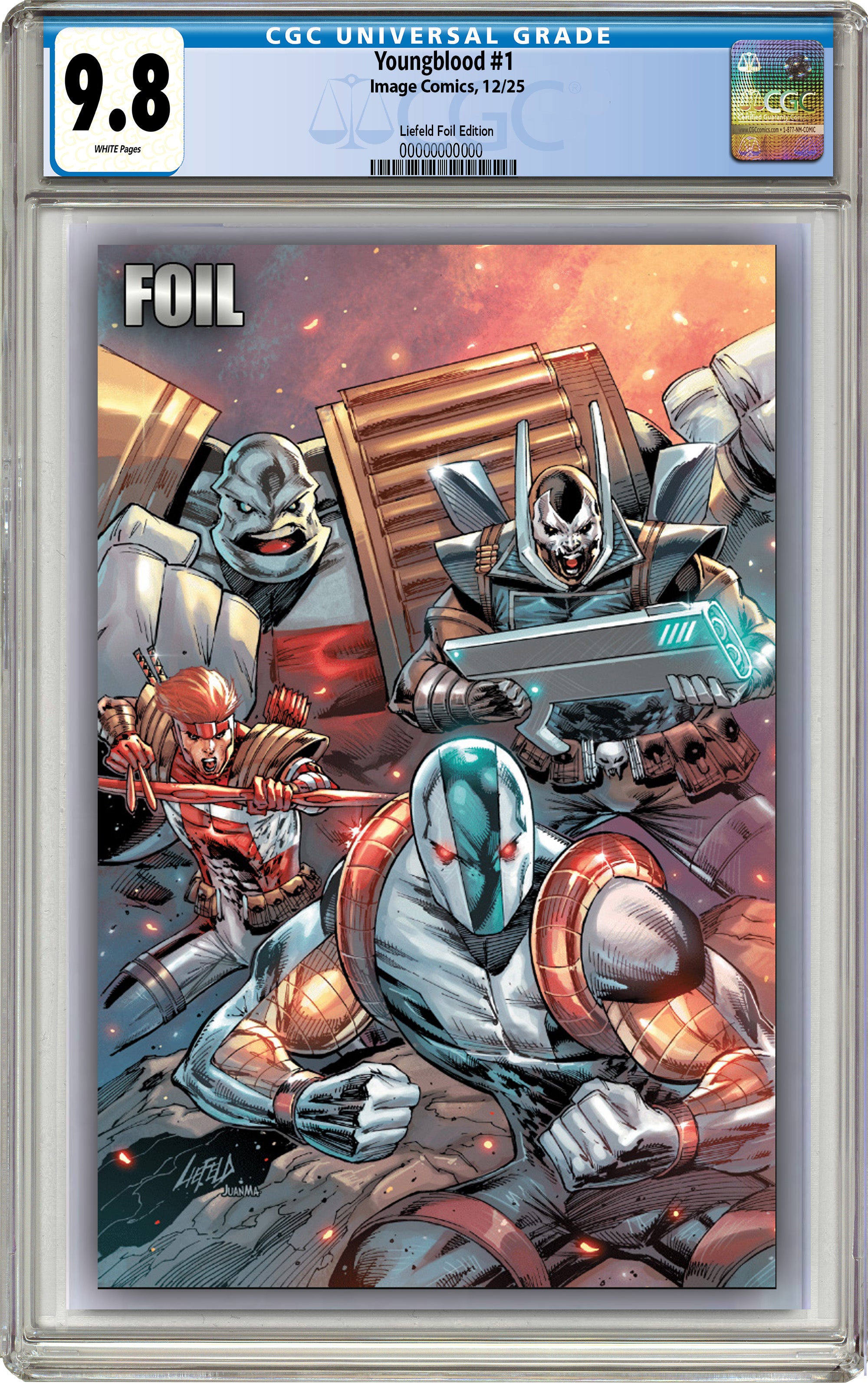 YOUNGBLOOD #1 ROB LIEFELD LIMITED EDITION EXCLUSIVE VARIANT COVERS-- [11-12-25]