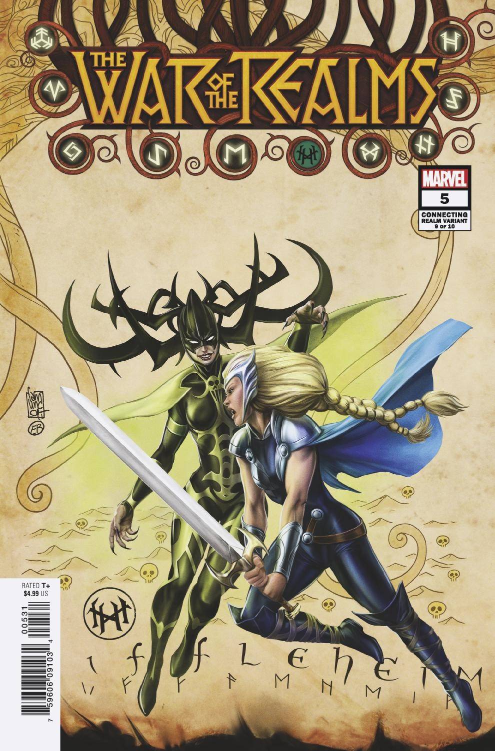 WAR OF REALMS #5 (OF 6) CAMUNCOLI CONNECTING REALM VAR 06/05/19 FOC 05/06/19