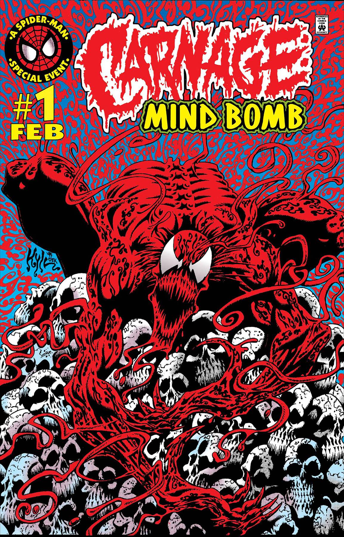 TRUE BELIEVERS ABSOLUTE CARNAGE MIND BOMB #1 07/31/19 FOC 07/08/19 (CB104)
