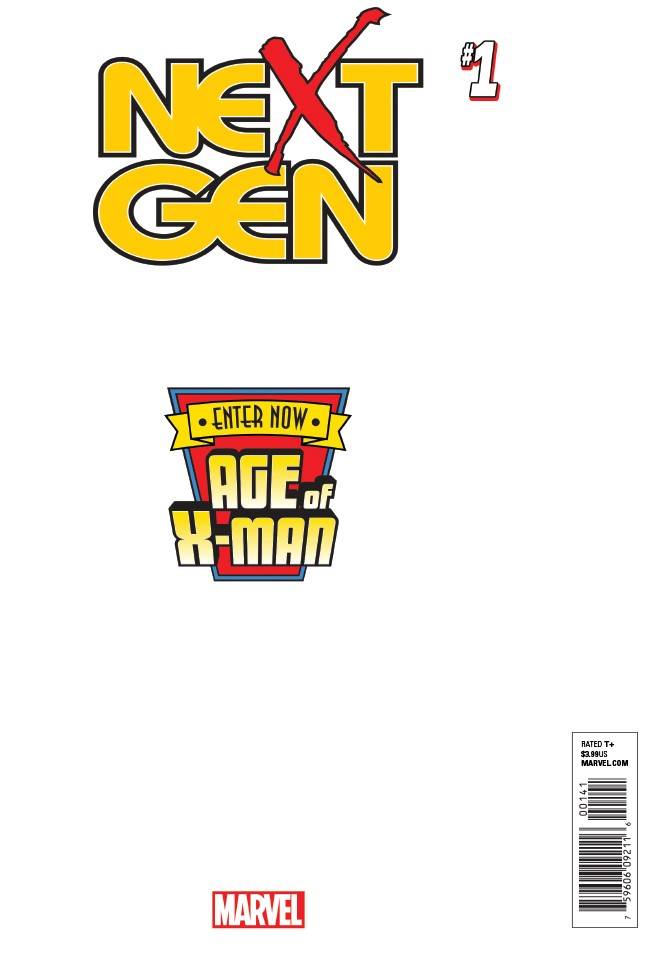 AGE OF X-MAN NEXTGEN #1 (OF 5) SECRET VARIANT 02/13/19