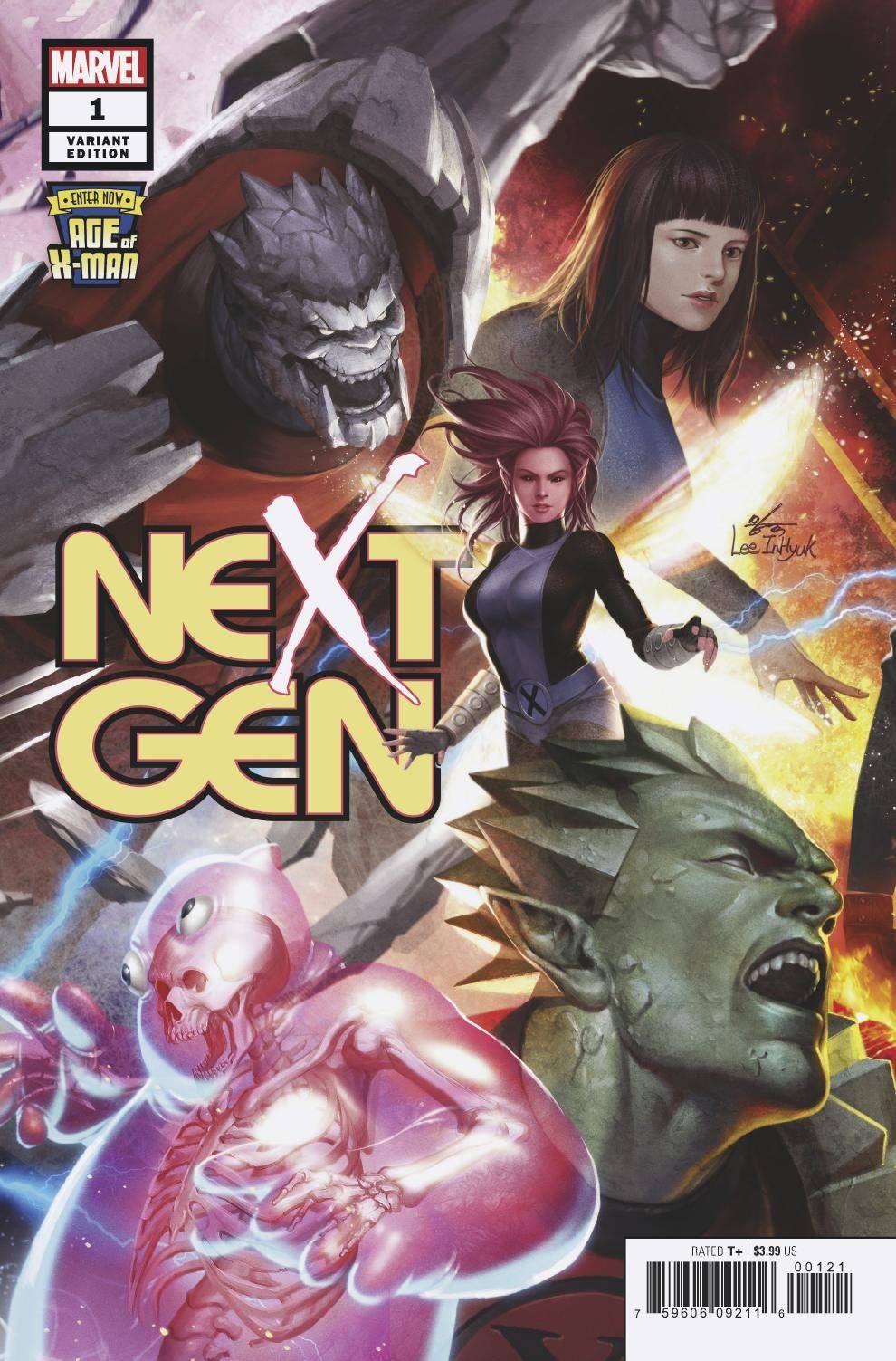 AGE OF X-MAN NEXTGEN #1 (OF 5) INHYUK LEE CONNECTING VARIANT 02/13/19