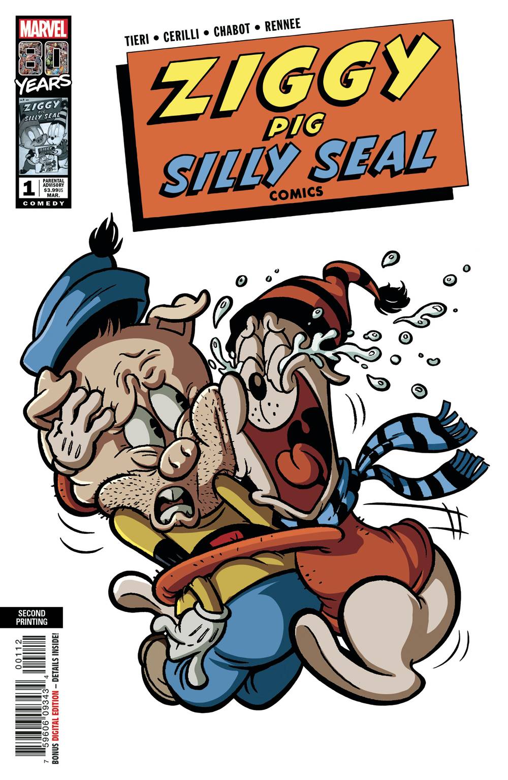 04/10/2019 ZIGGY PIG SILLY SEAL COMICS #1 2ND PTG CHABOT VARIANT 04/10/19