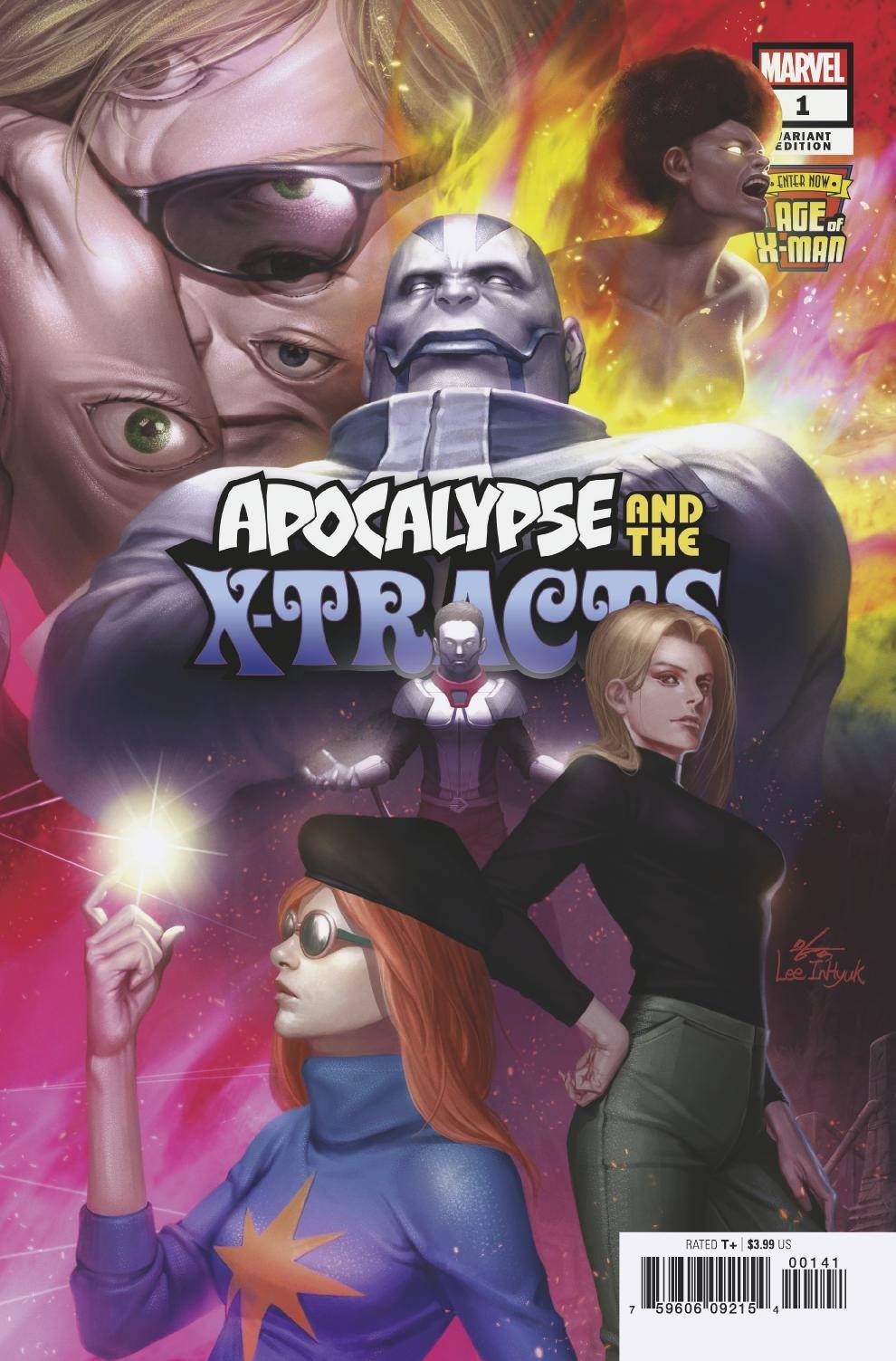 AGE OF X-MAN APOCALYPSE AND X-TRACTS #1 INHYUK LEE CONNECTING VARIANT (OF 5) 03/13/19