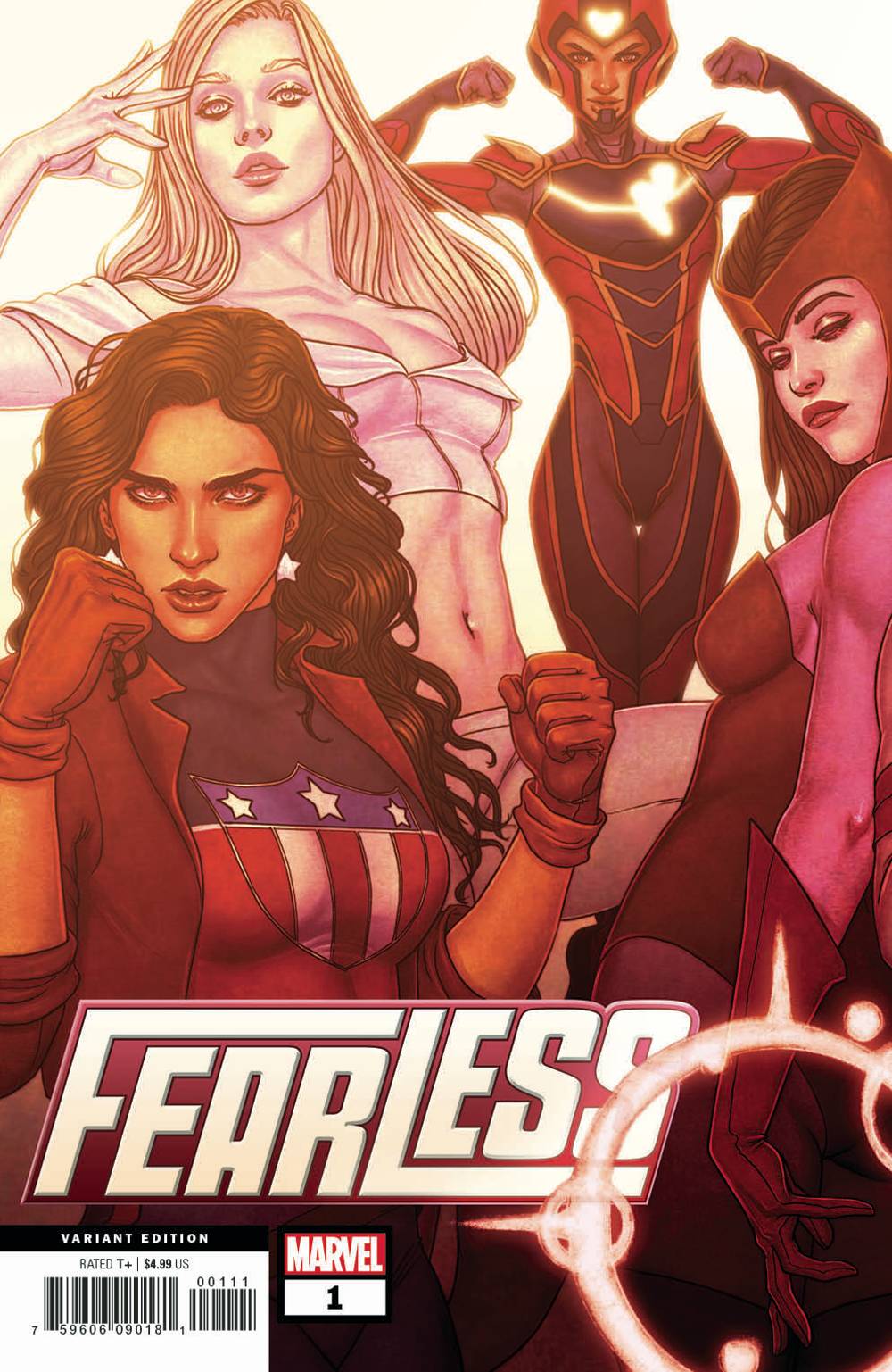FEARLESS #1 (OF 4) FRISON CONNECTING VARIANT 07/24/19 FOC 07/01/19
