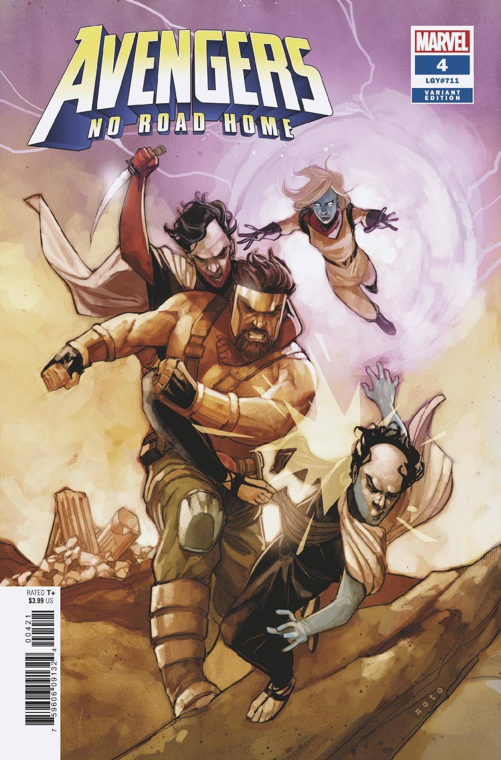 AVENGERS NO ROAD HOME #4 (OF 10) NOTO CONNECTING VARIANT 03/06/19 FOC 02/11/19