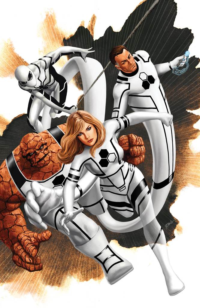 FANTASTIC FOUR #1 EPTING EXCLUSIVE VIRGIN VARIANT COVER
