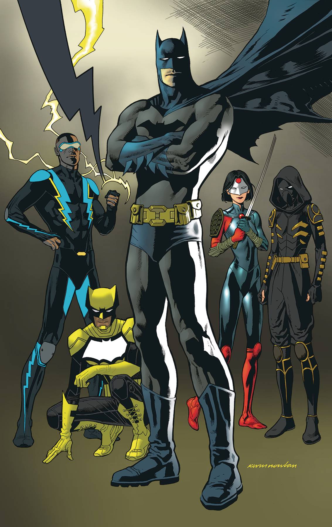 BATMAN AND THE OUTSIDERS #8 NOWLAN VARIANT 12/11/19 FOC 11/18/19