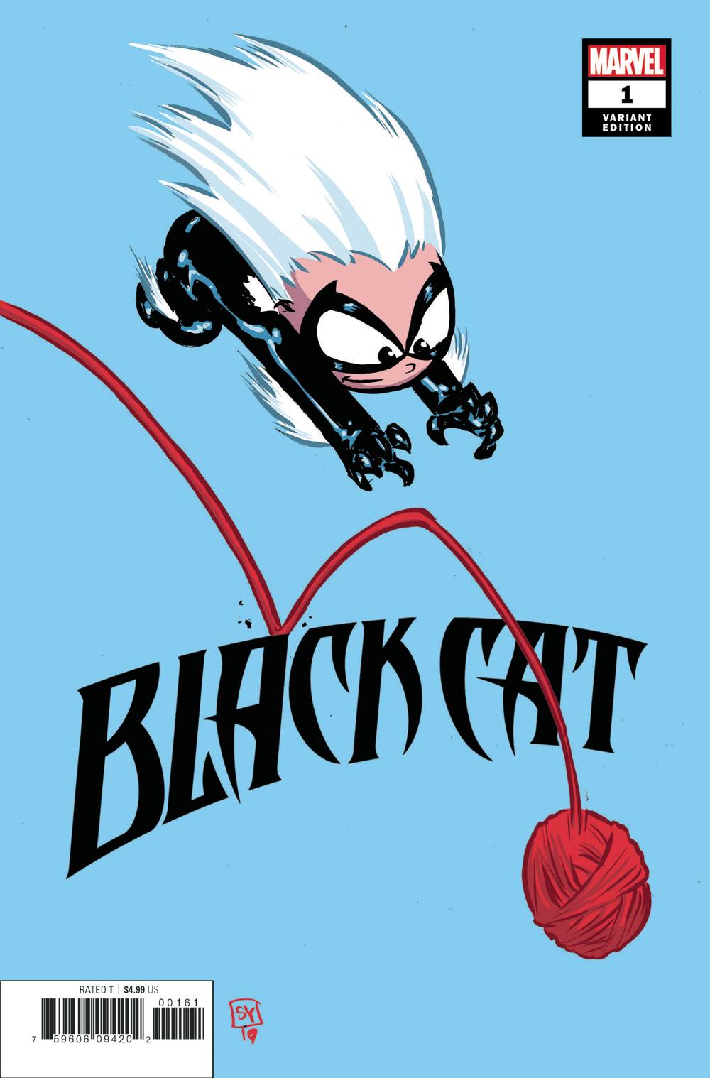 BLACK CAT #1 YOUNG VARIANT  06/05/19 FOC 05/13/19(CB65)