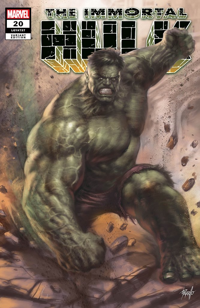 IMMORTAL HULK #20 LUCIO PARRILLO EXCLUSIVE VARIANT COVER