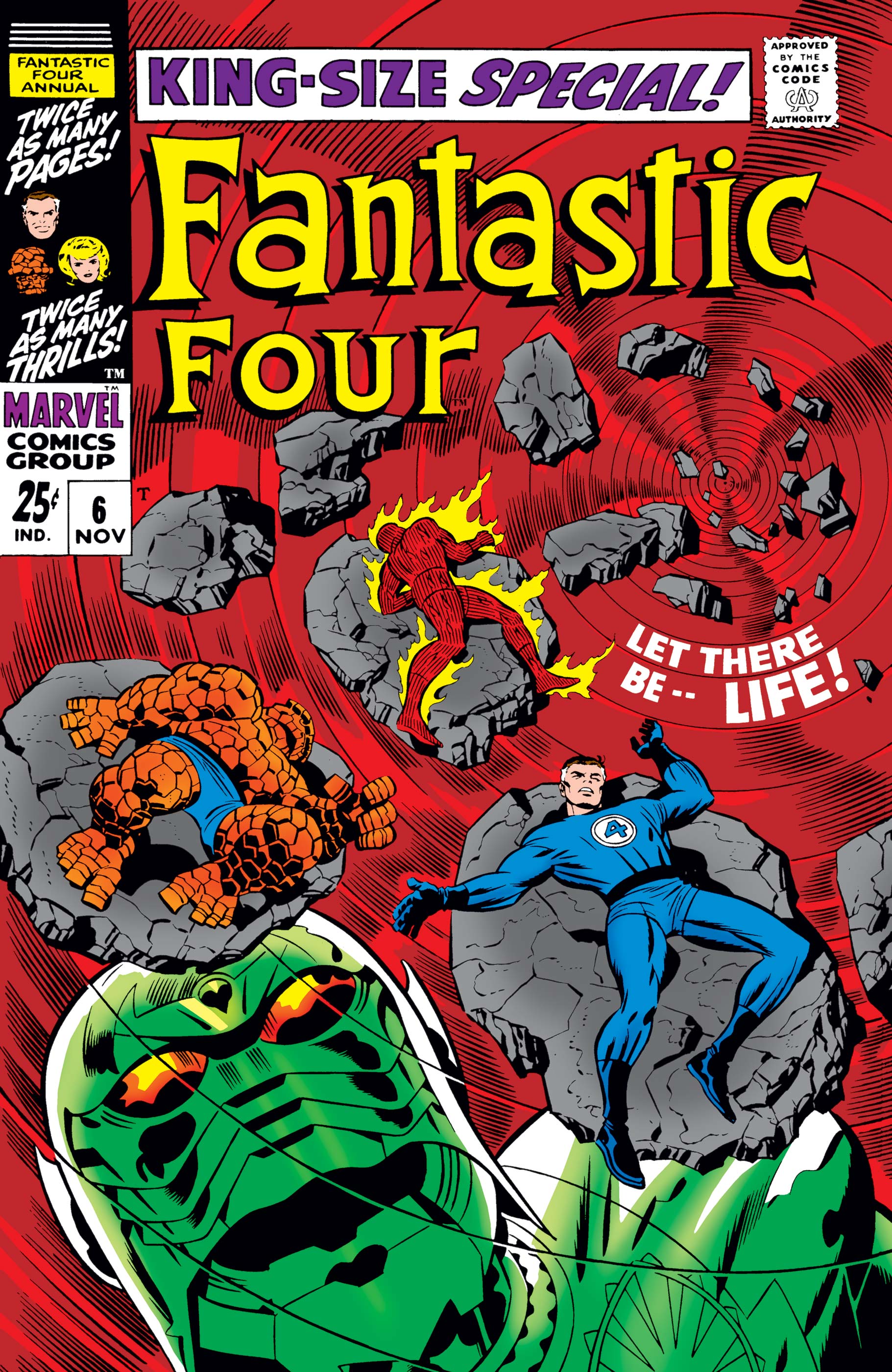 FANTASTIC FOUR ANNUAL #6 FACSIMILE EDITION 01/29/20