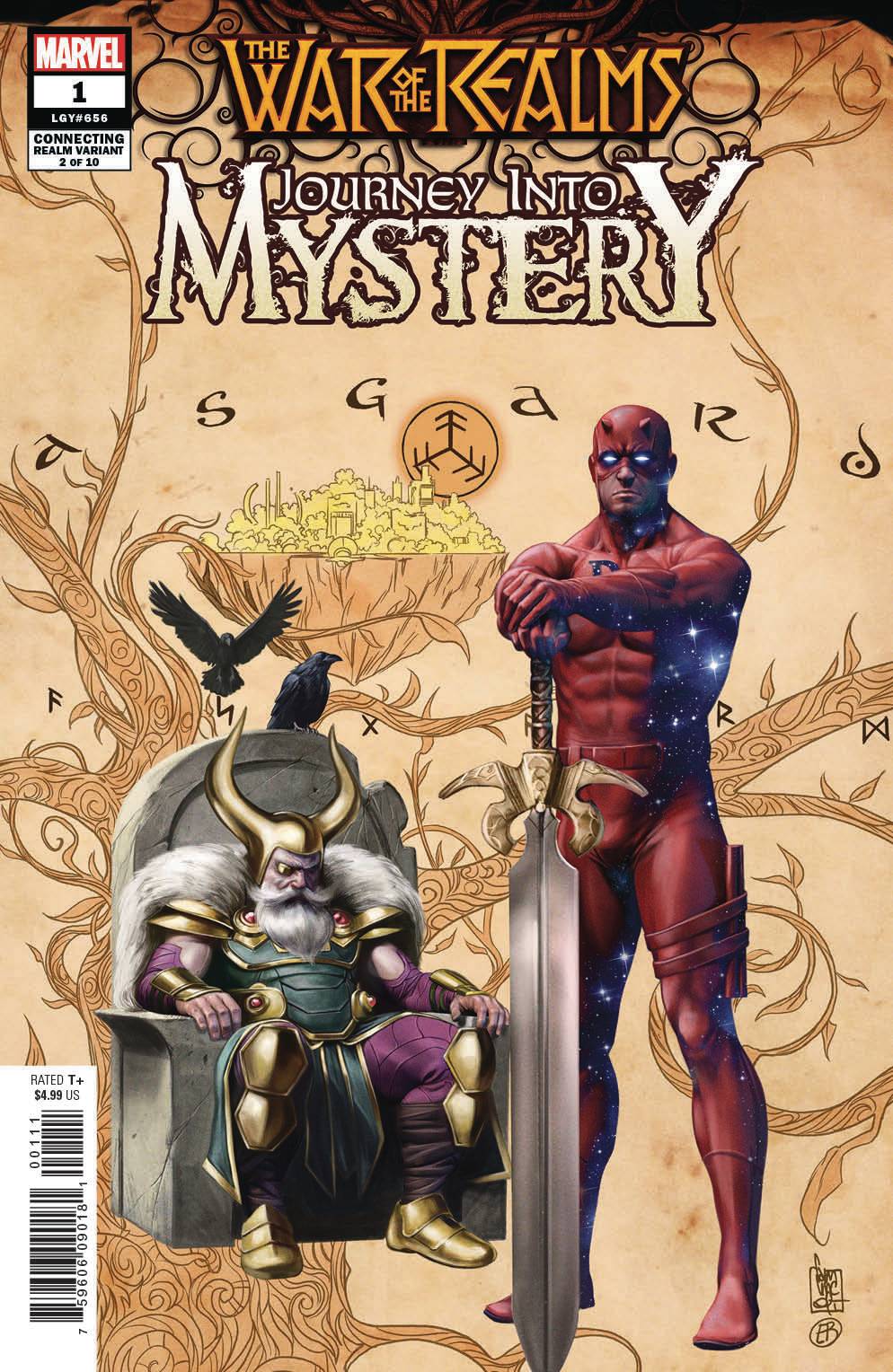 WAR OF REALMS JOURNEY INTO MYSTERY #1 (OF 5) CAMUNCOLI VARIANT THOR'S BABY SISTER? 04/10/19 FOC 03/18/19