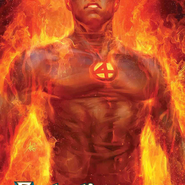 FANTASTIC FOUR #1 ARTGERM HUMAN TORCH VARIANT(M99)