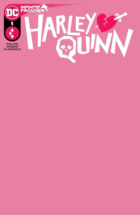 HARLEY QUINN #1 CVR C BLANK CARD STOCK VARIANT 03/24/21 (CB133)
