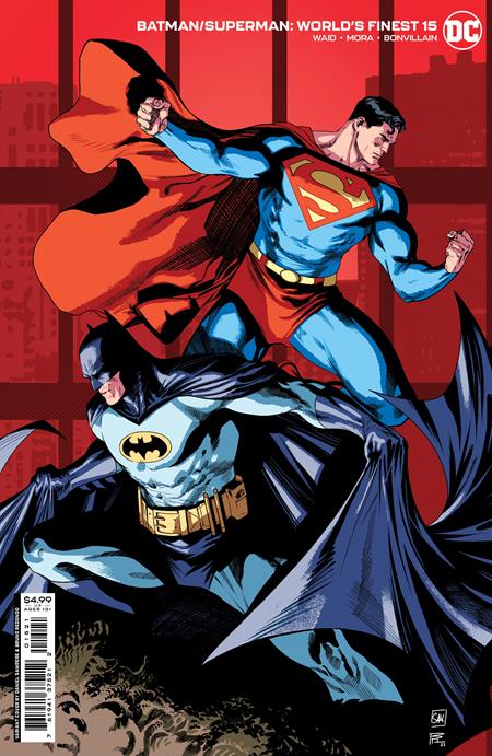 BATMAN SUPERMAN WORLDS FINEST #15 CVR B DANIEL SAMPERE & BRUNO REDONDO CARD STOCK VAR  -  5/16/2023