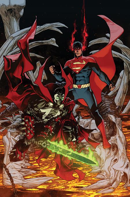 12/13/2022 SUPERMAN SON OF KAL-EL #18 CVR E RYAN SOOK DC SPAWN CARD STOCK VARIANT (KAL-EL RETURNS)
