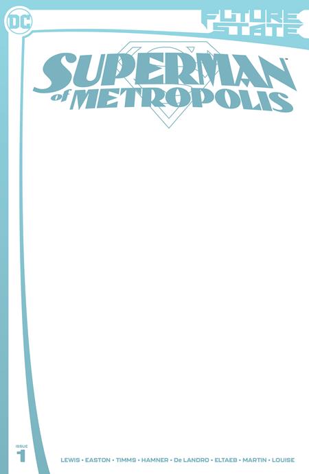 FUTURE STATE SUPERMAN OF METROPOLIS #1 (OF 2) CVR C BLANK CARD STOCK VAR 01/06/21