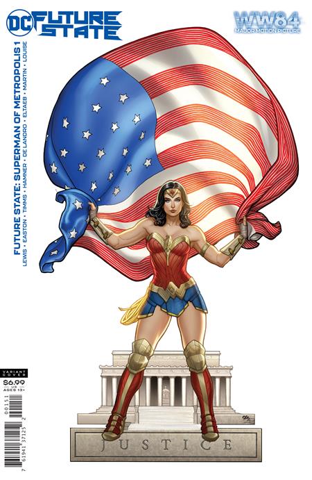 FUTURE STATE SUPERMAN OF METROPOLIS #1 (OF 2) CVR D WONDER WOMAN 1984 FRANK CHO CARD STOCK VAR 01/06/21