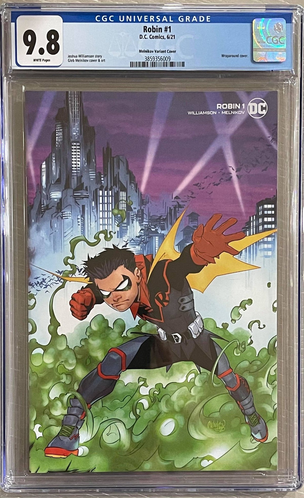 ROBIN #1 1ST APPEARANCE OF FLATLINE