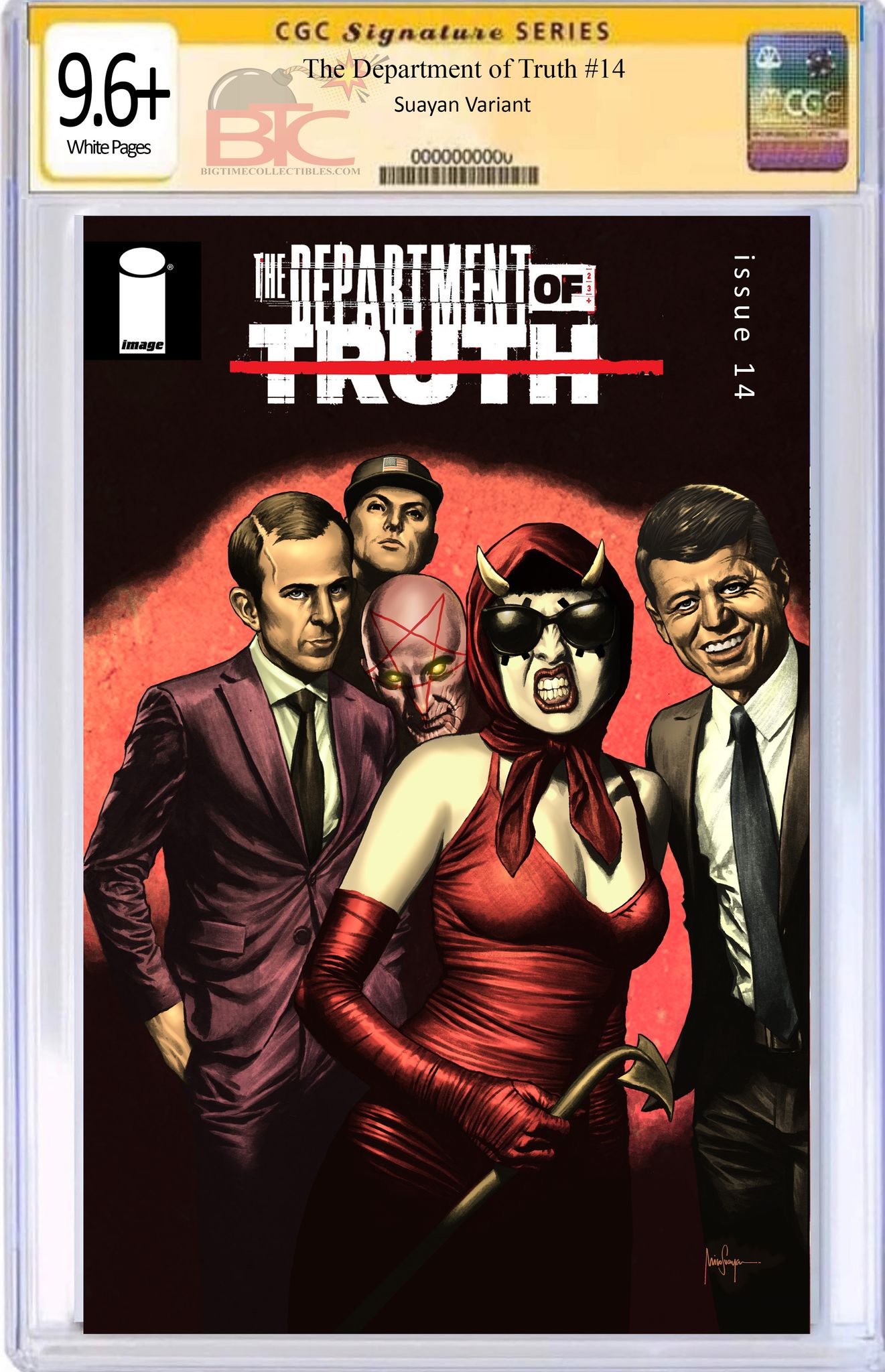 DEPARTMENT OF TRUTH #14 MICO SUAYAN "HIGHWAY TO HELL" EXCLUSIVE VARIANT