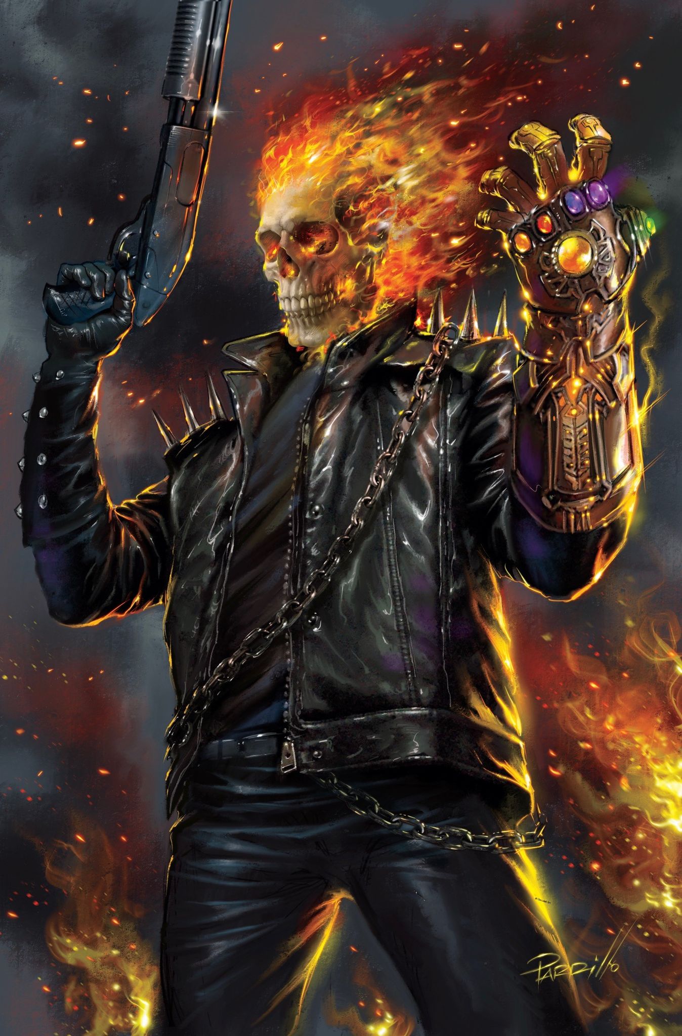 02/23/2022 GHOST RIDER #1 LUCIO PARRILLO, KAEL NGU EXCLUSIVE & RATIO V