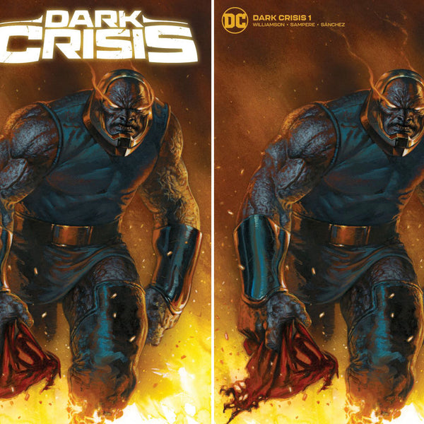 06/07/2022 DARK CRISIS #1 GABRIELE DELL'OTTO EXCLUSIVE VARIANT COVER RAW &  GRADED OPTIONS (D2)