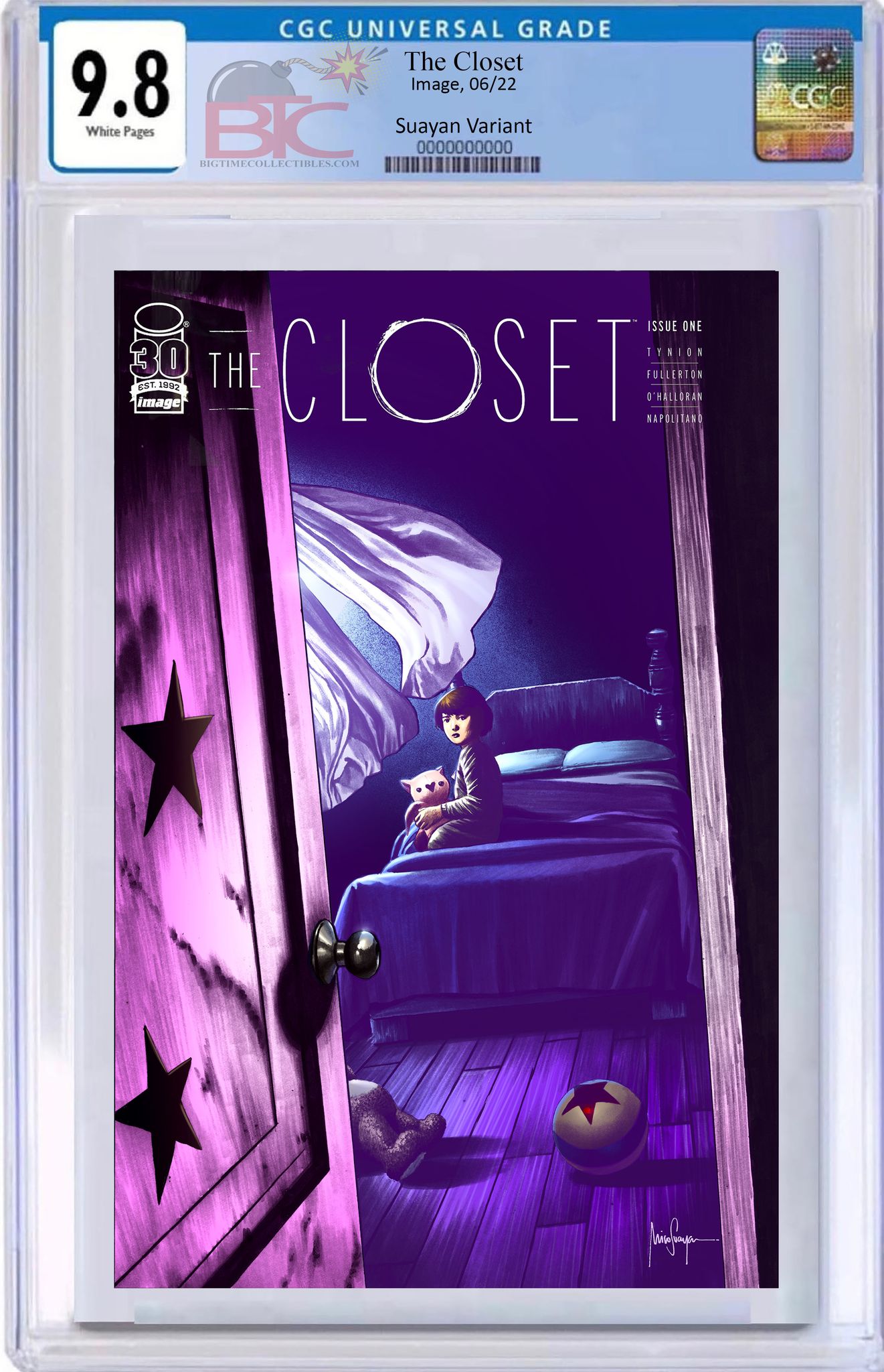 06/01/2022 CLOSET #1 MICO SUAYAN "BOO'S ROOM" EXCLUSIVE VARIANT OPTIONS
