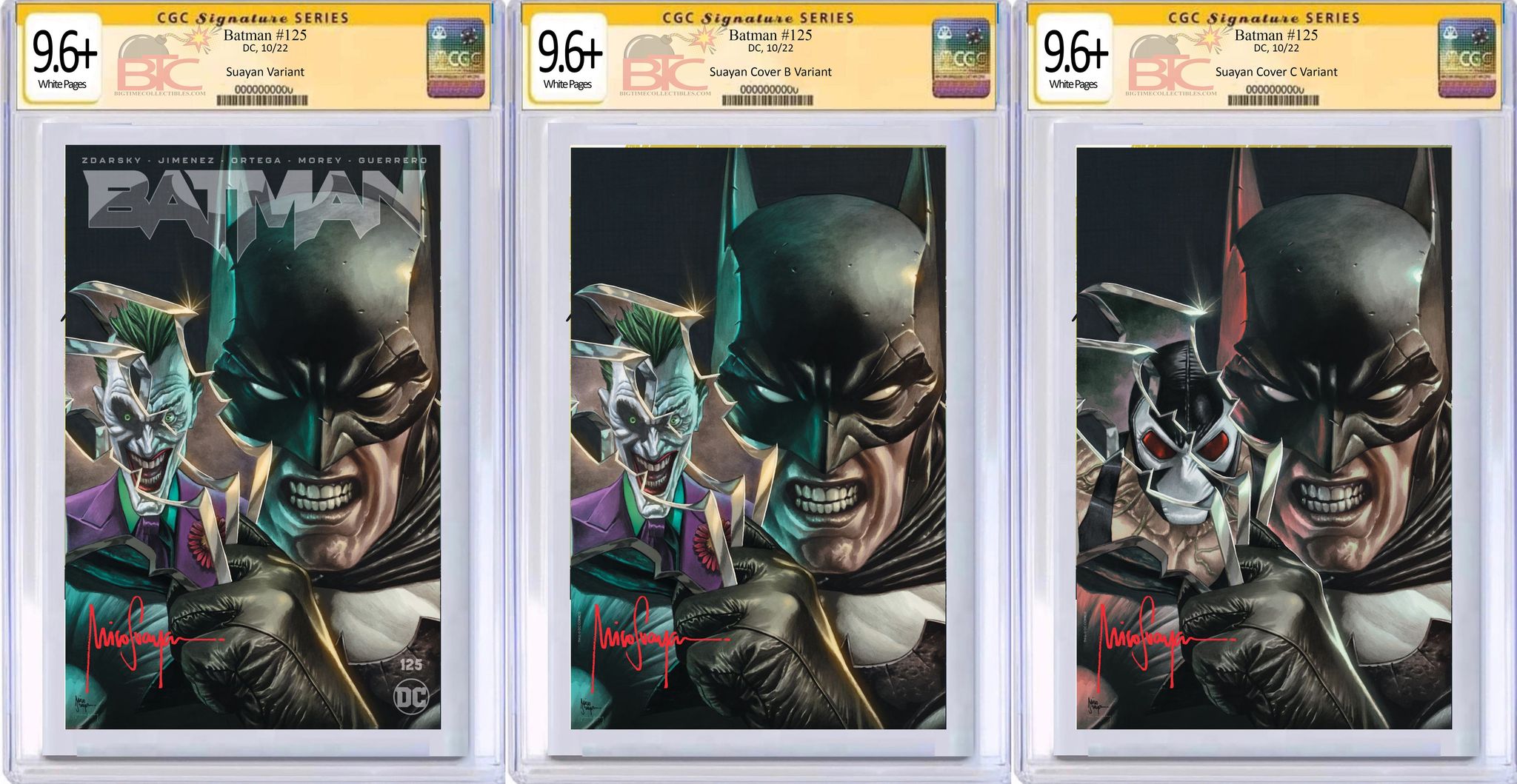 BATMAN #125 MICO SUAYAN EXCLUSIVE HOMAGE TO HULK #340 CGC GRADED COPY OPTIONS