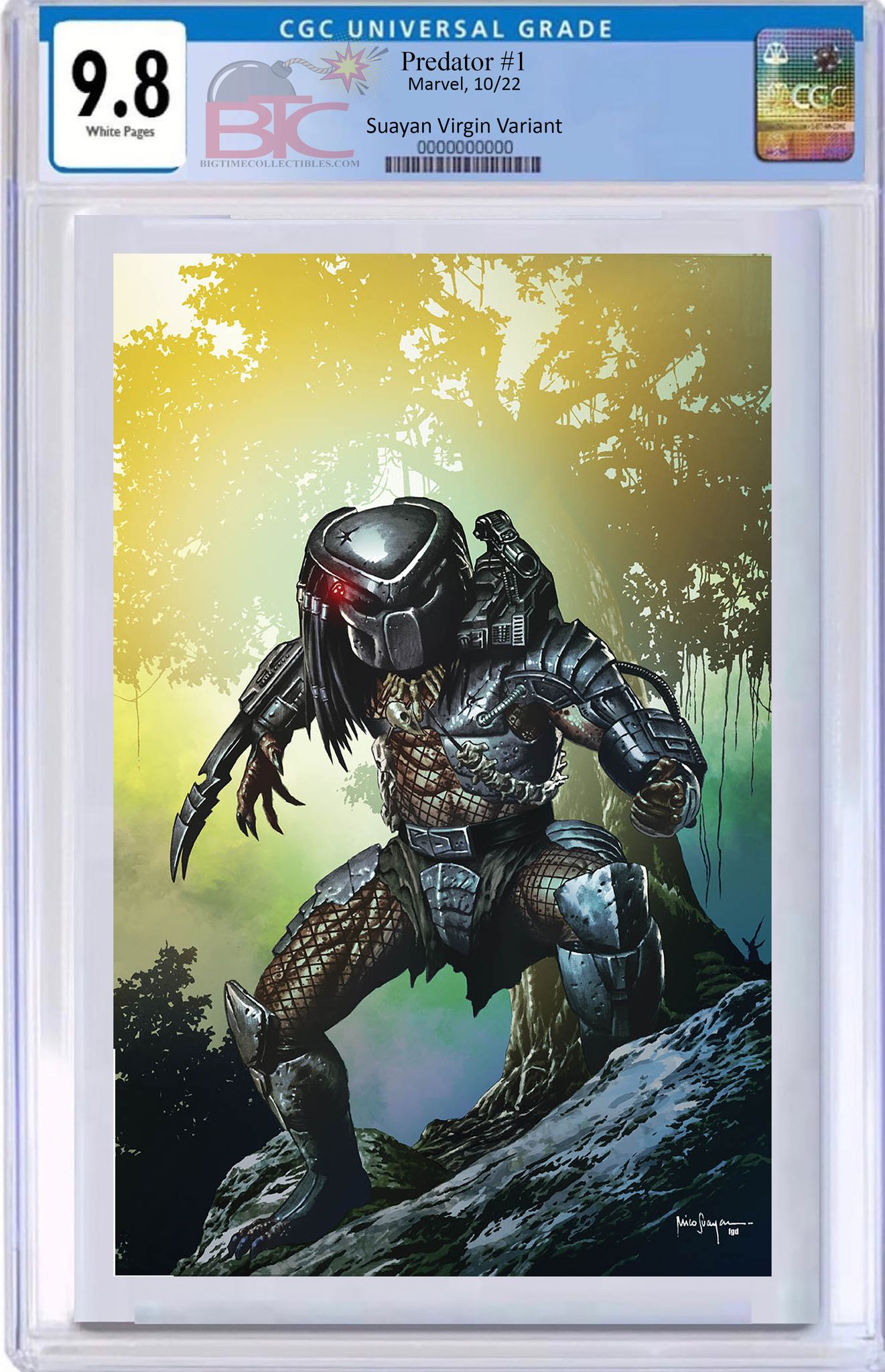 PREDATOR 1 MICO SUAYAN EXCLUSIVE CGC GRADED COPY OPTIONS