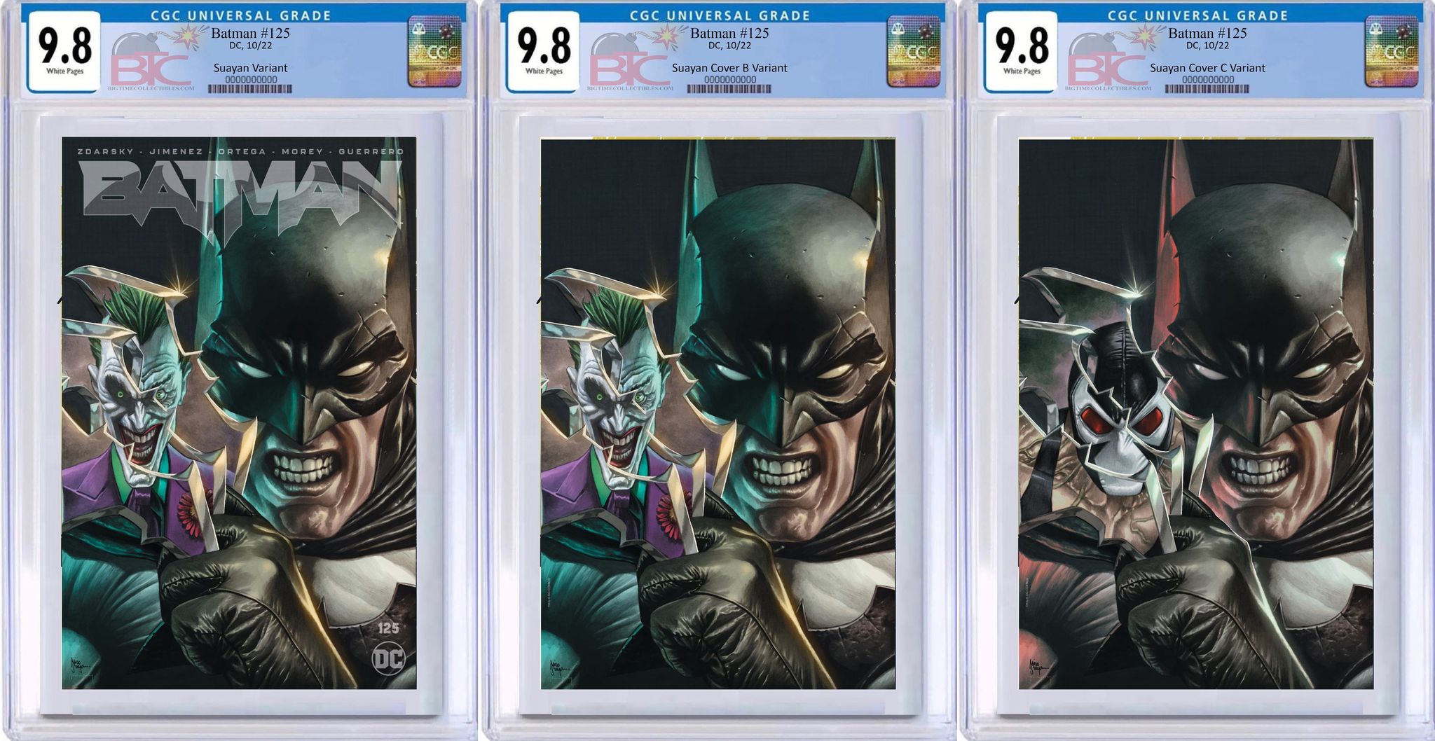 BATMAN #125 MICO SUAYAN EXCLUSIVE HOMAGE TO HULK #340 CGC GRADED COPY OPTIONS