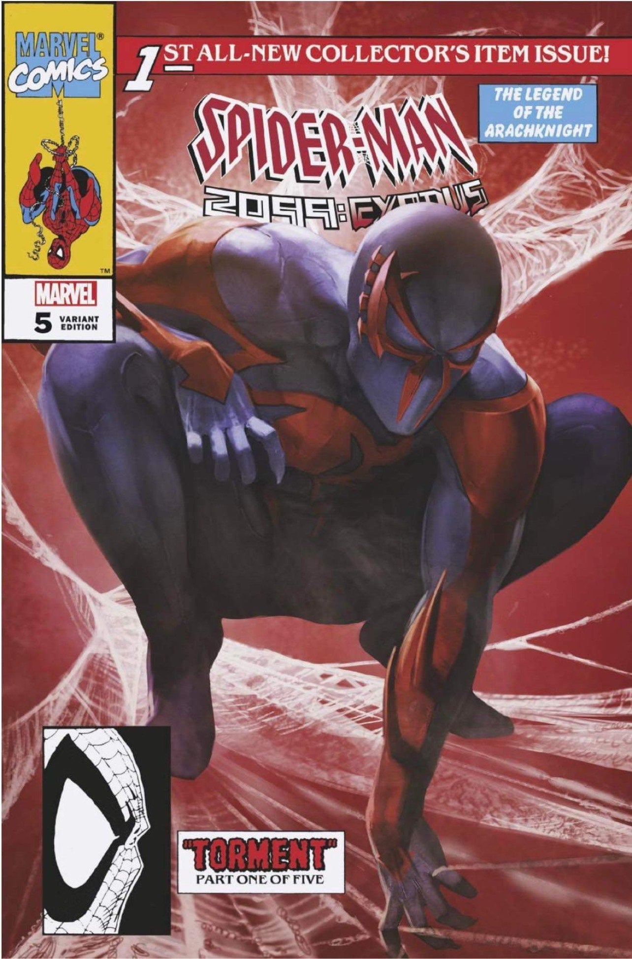 08/03/2022 SPIDER-MAN 2099 EXODUS ULTIMATE TRADE DRESS BUNDLE W/FREE MICO SUAYAN CONVENTION EXCLUSIVE VARIANT