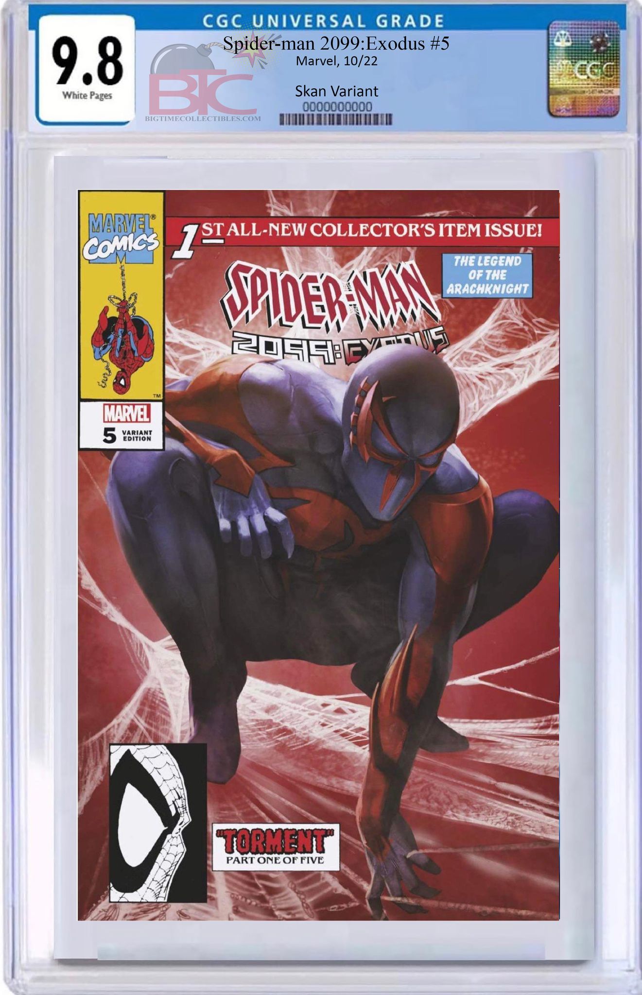 08/03/2022 SPIDER-MAN 2099 EXODUS #5 SKAN SRISUWAN EXCLUSIVE VARIANT O