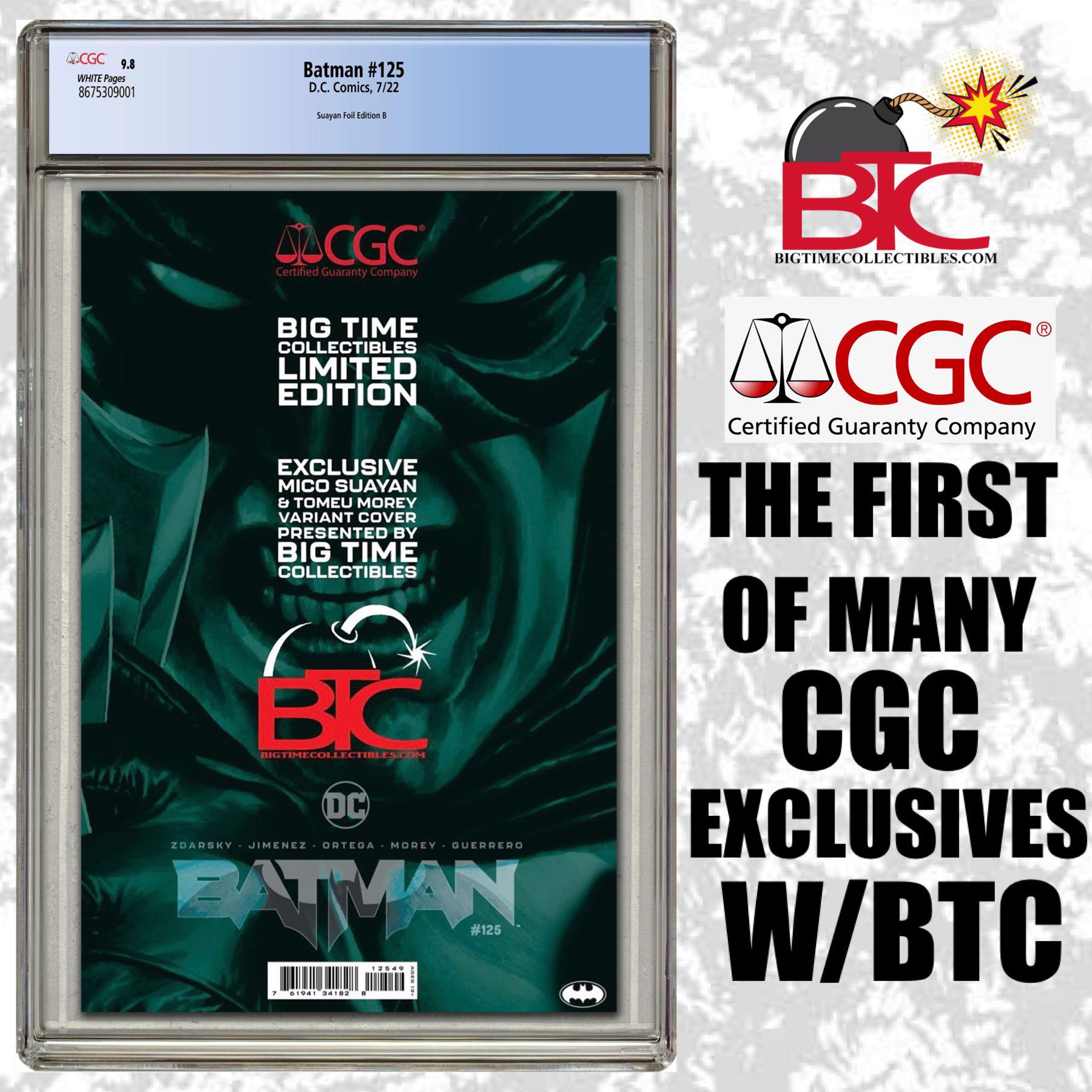 BATMAN 125 CGC 9.8 WARREN LOUW CATWOMAN discount EXCL VIRGIN VARIANT-B 1st FAILSAFE APP