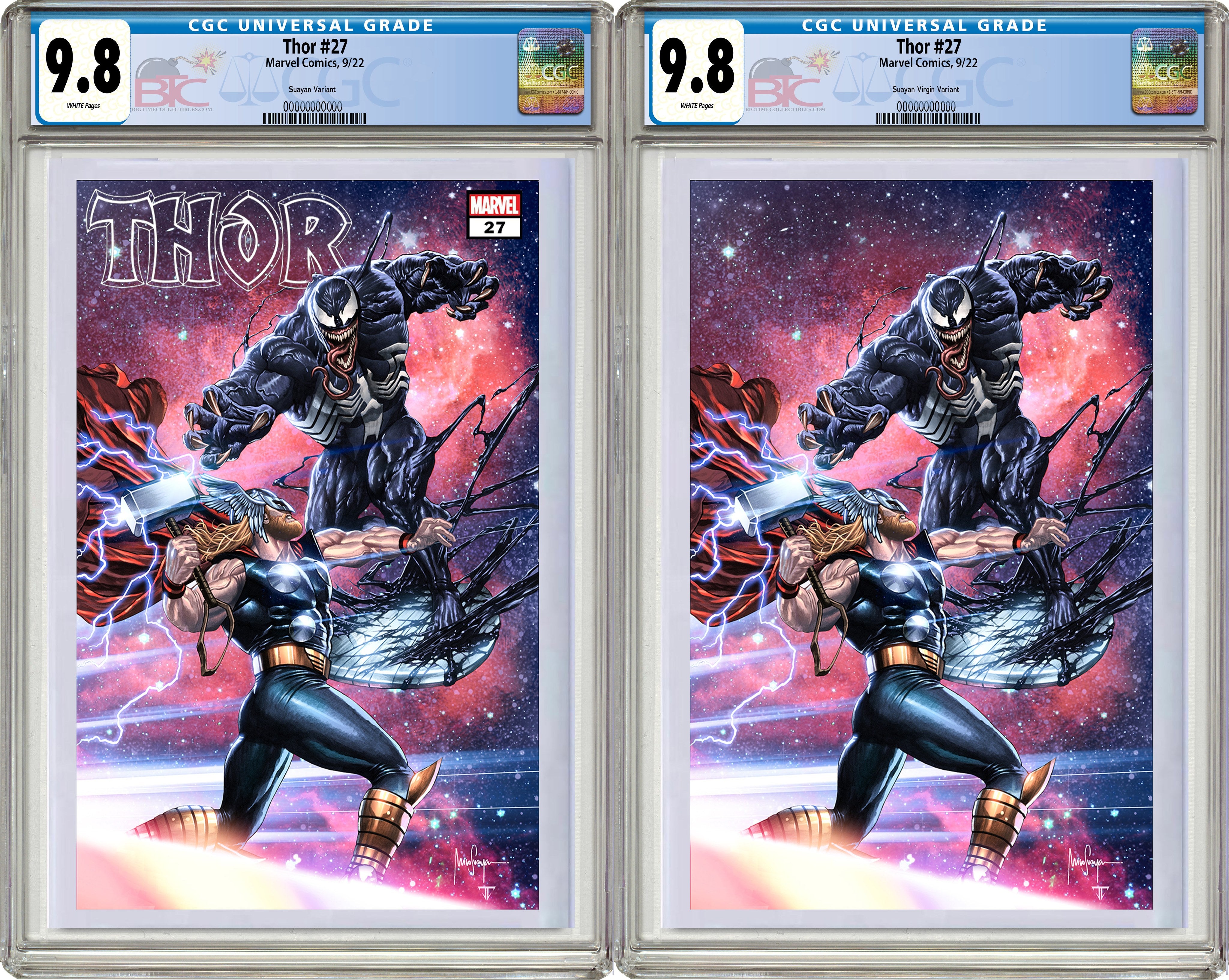 09/28/2022 THOR #27 MICO SUAYAN EXCLUSIVE VARIANT OPTIONS (M5)