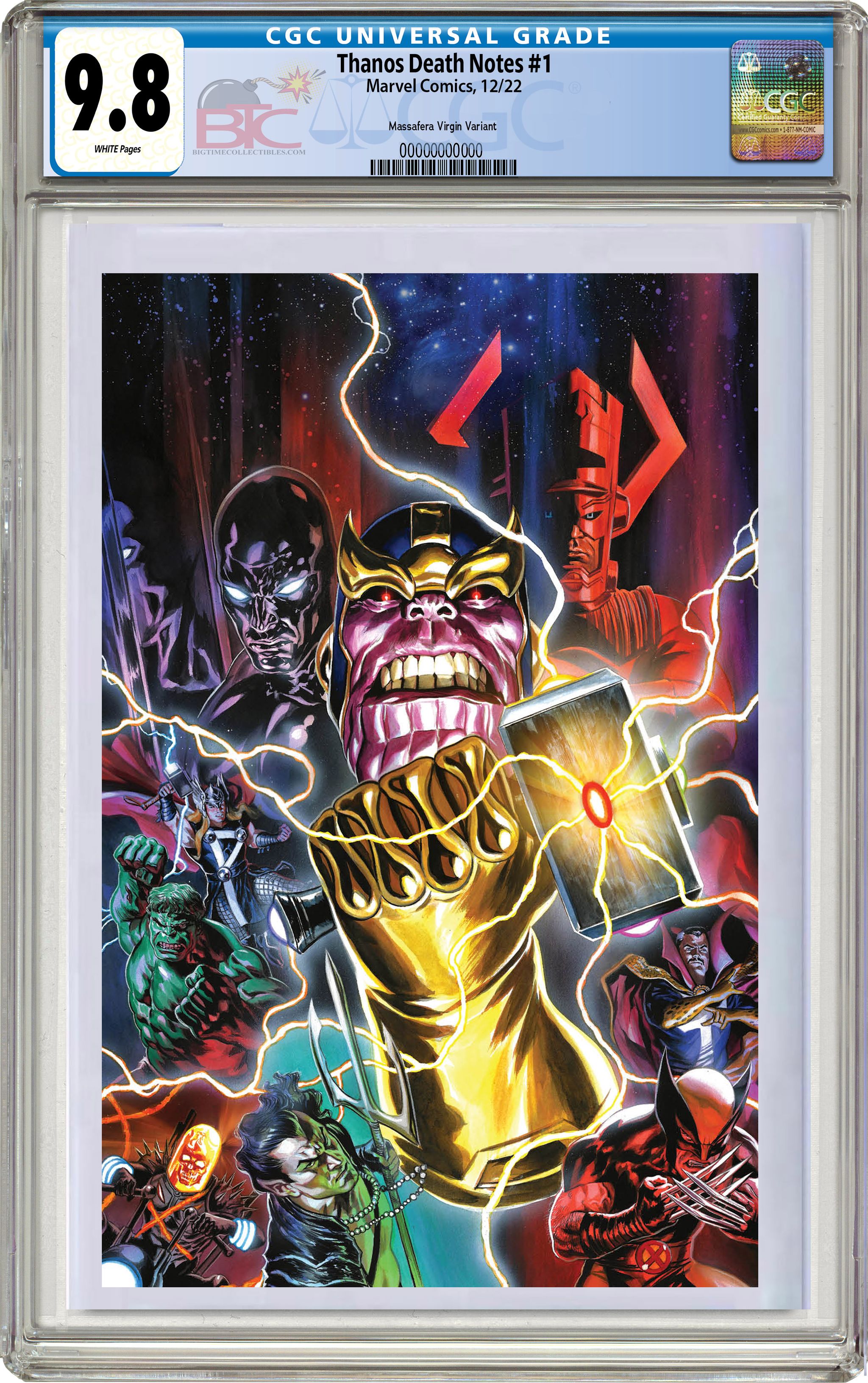 Thanos 16 CGC shops 9 .8