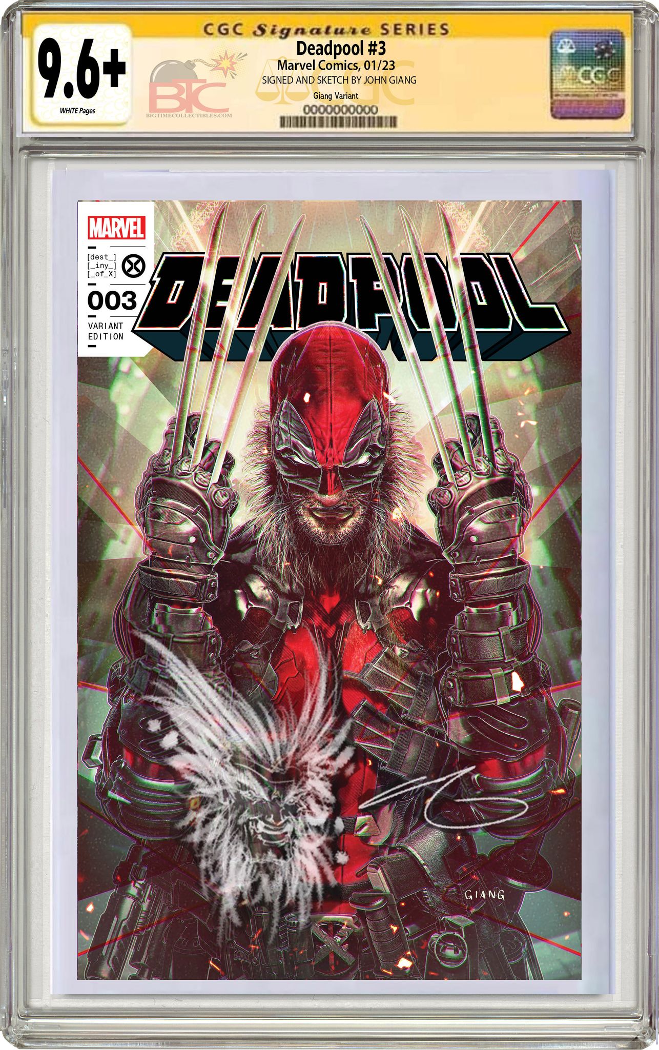 DEADPOOL #3 JOHN GIANG EXCLUSIVE VARIANT OPTIONS