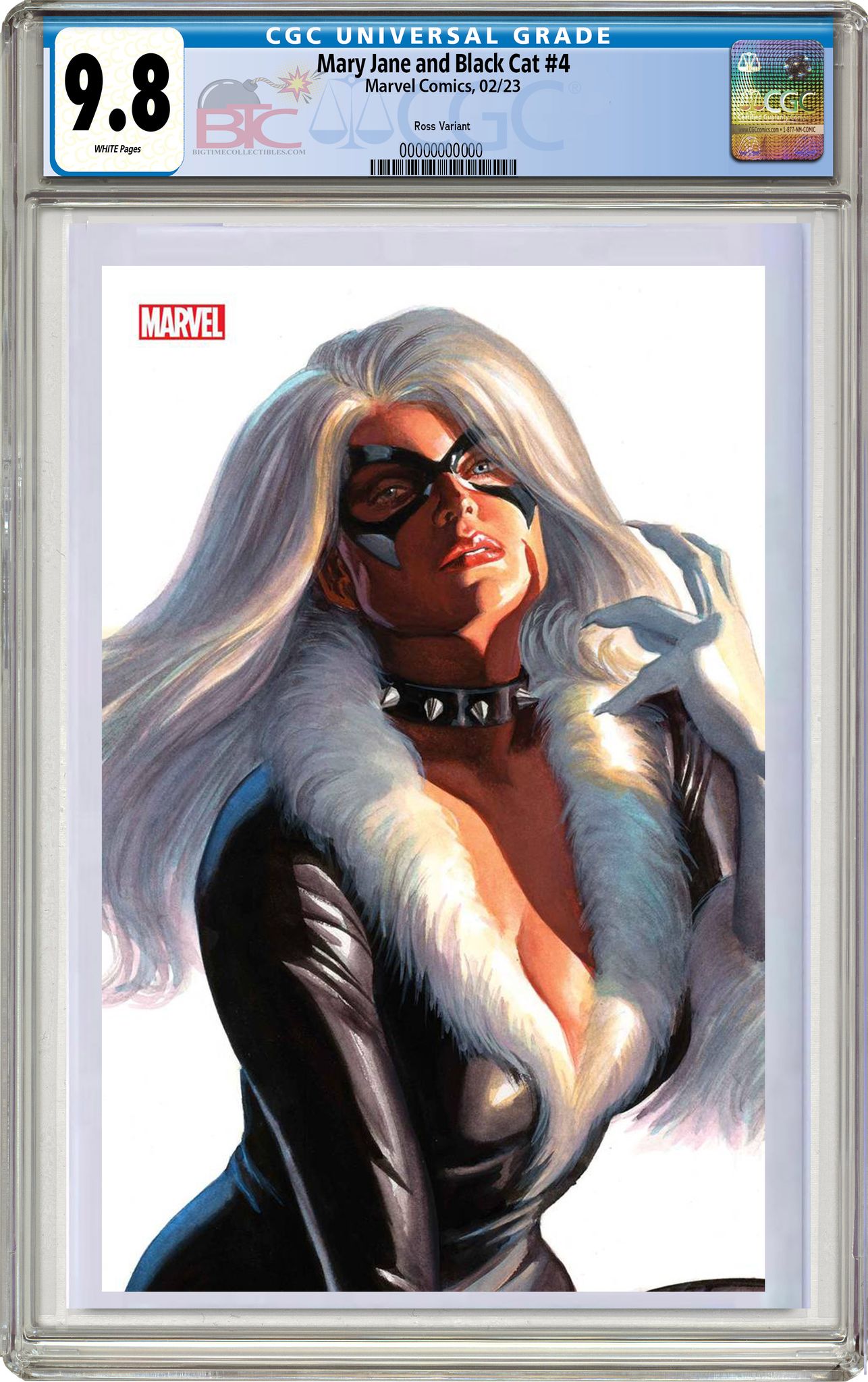 MARY JANE AND BLACK CAT #4 (OF 5) ALEX ROSS TIMELESS VIR VARIANT CGC 9.8 (INSTOCK) C57