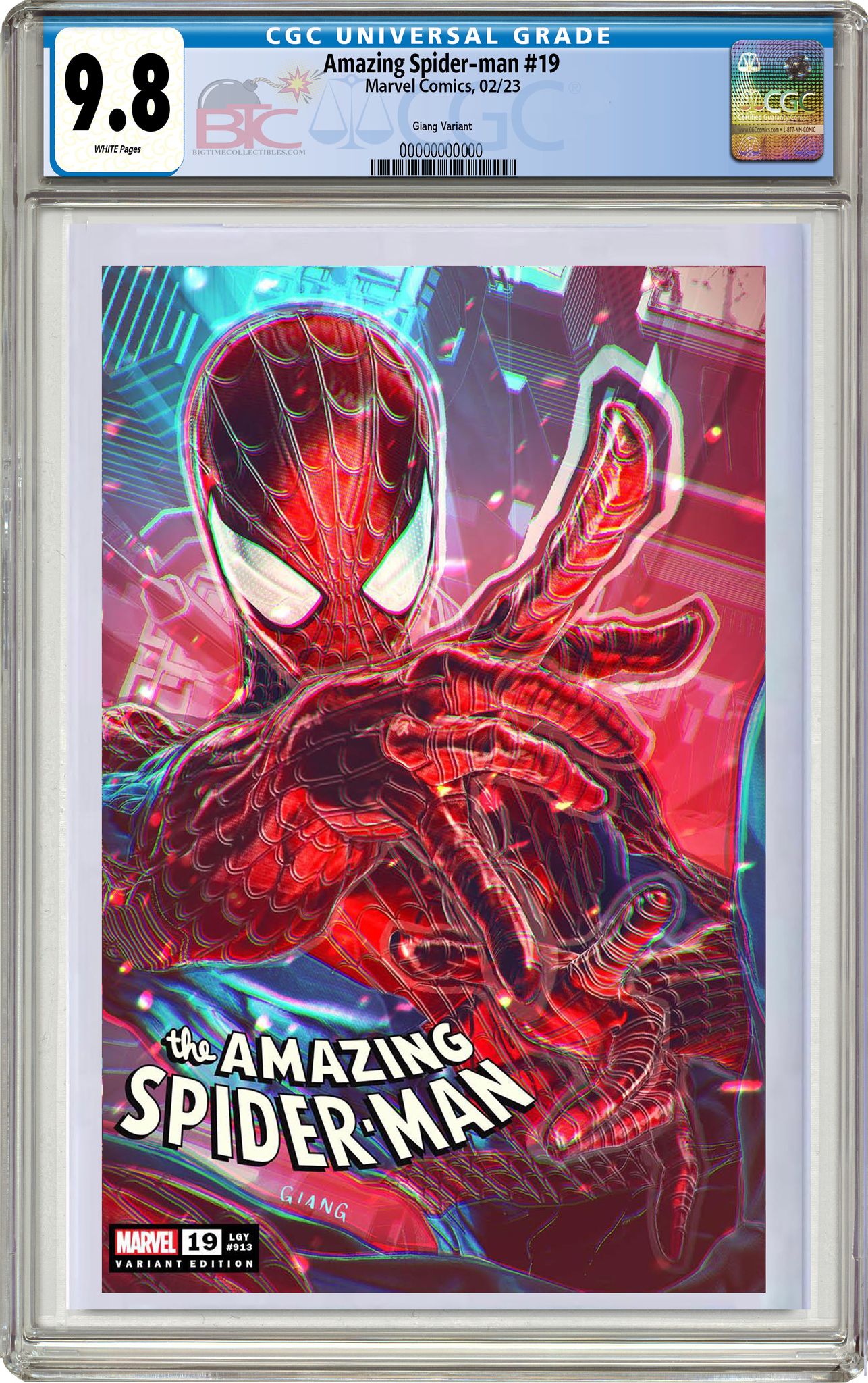 AMAZING SPIDER-MAN #19 JOHN GIANG EXCLUSIVE VARIANT OPTIONS