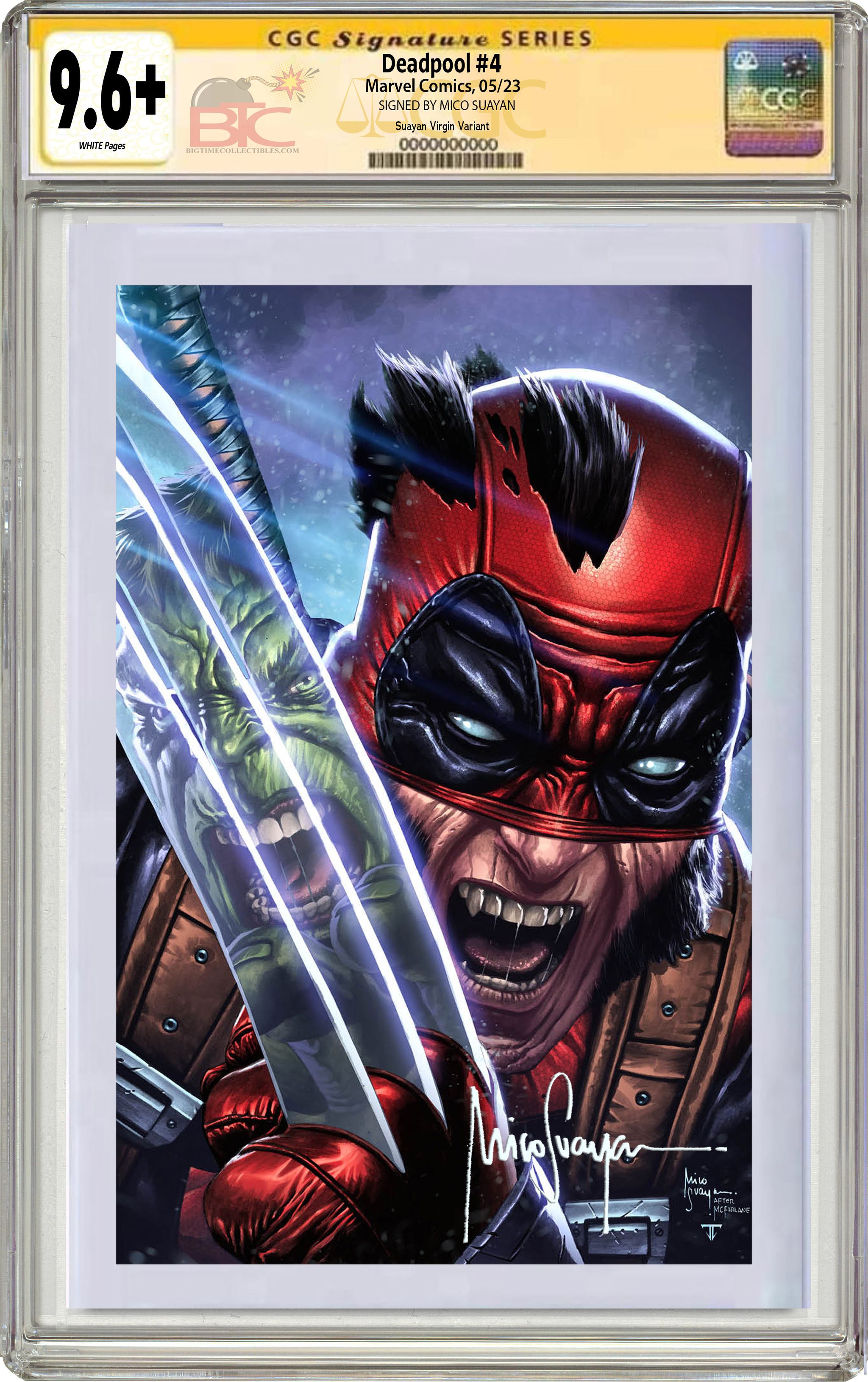 DEADPOOL #4 MICO SUAYAN EXCLUSIVE VARIANT COVERS