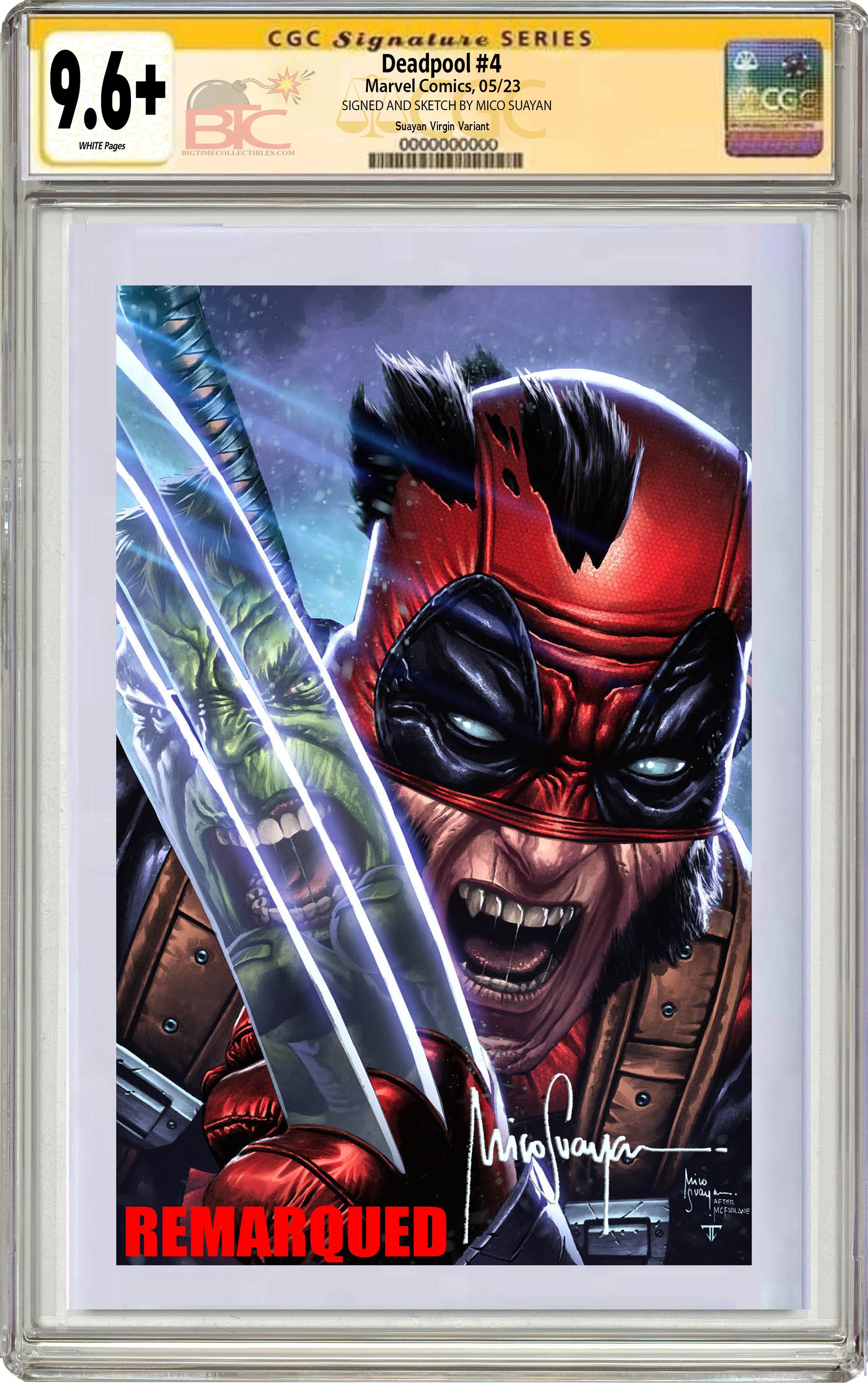 DEADPOOL #4 MICO SUAYAN EXCLUSIVE VARIANT COVERS