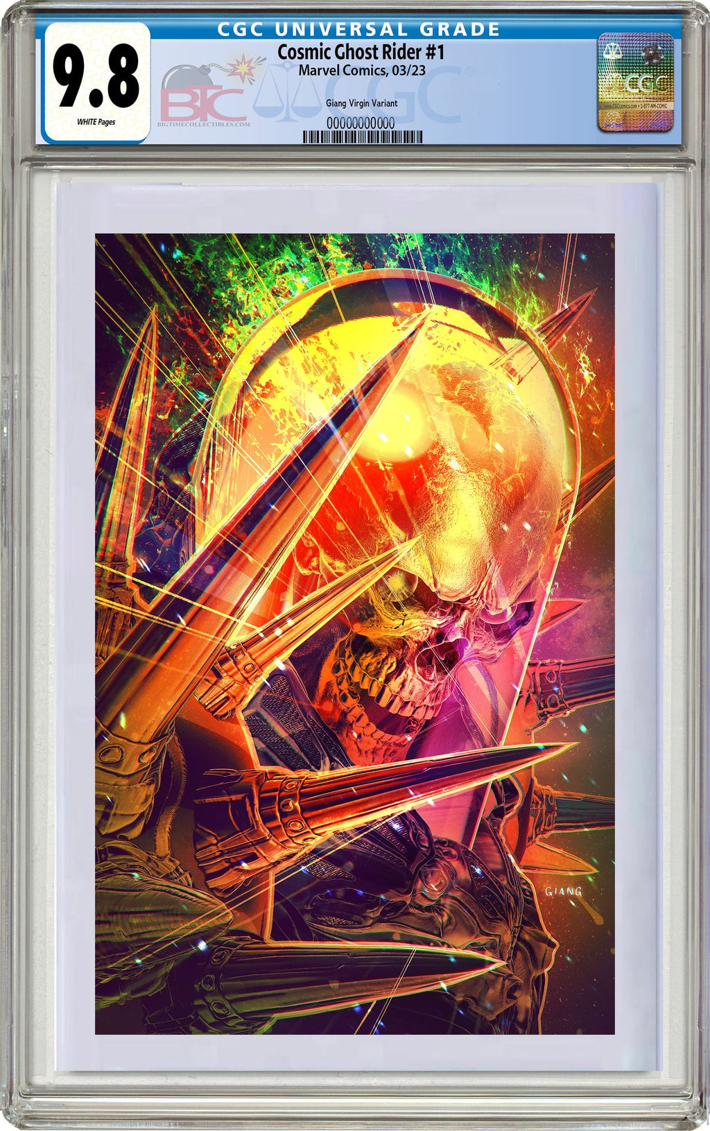 Cosmic Ghost Rider Exclusive COSMIC GHOST RIDER #1 JOHN GIANG EXCLUSIVE VARIANT OPTIONS (M3)(M4)