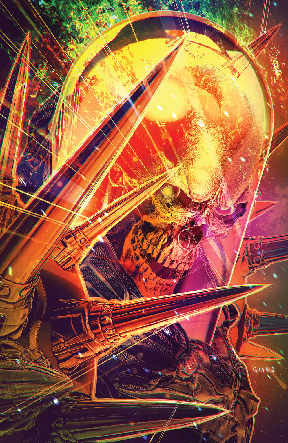 COSMIC GHOST RIDER #1 JOHN GIANG EXCLUSIVE VARIANT OPTIONS (M3)(M4)