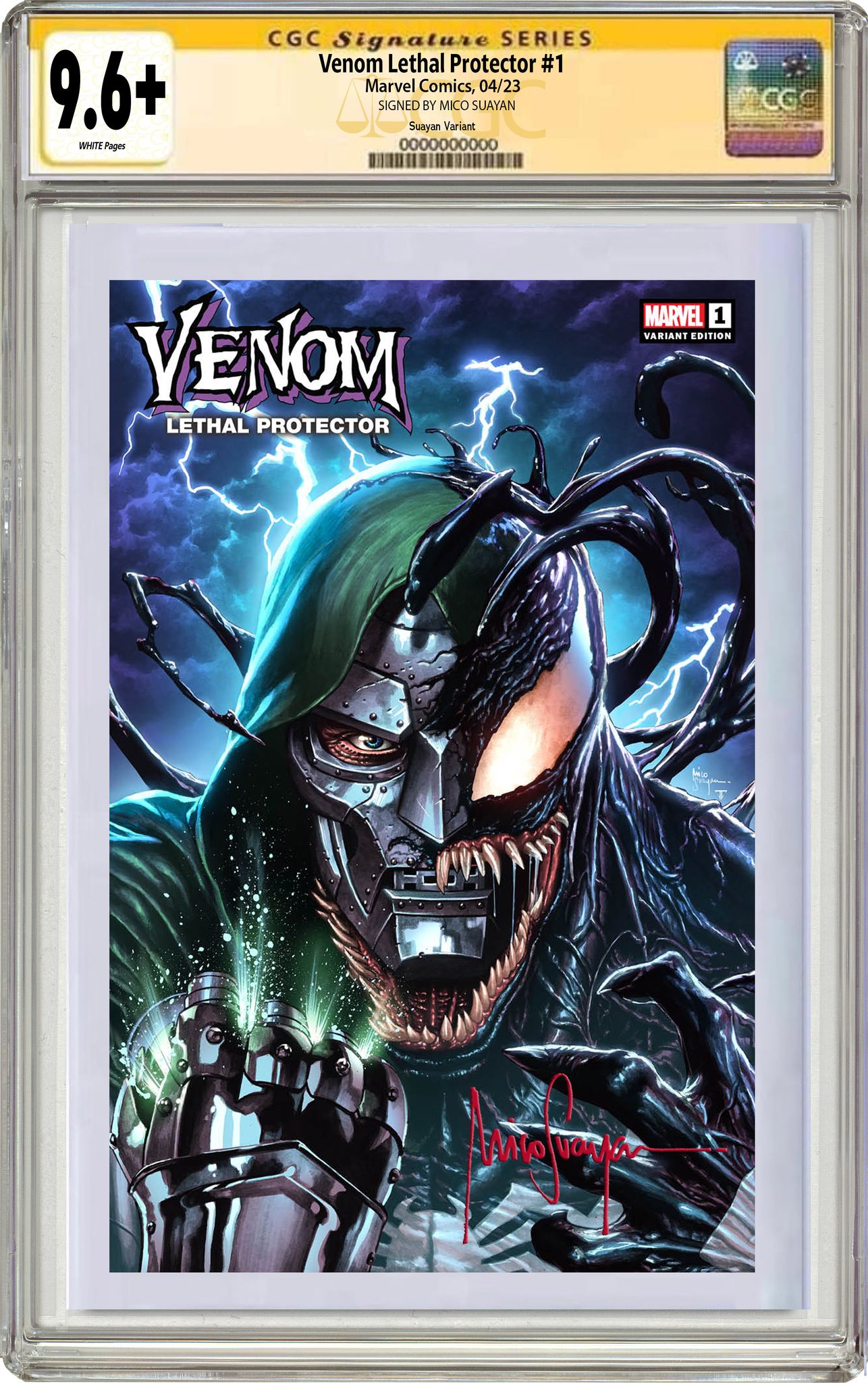 CGC 9.8 venom #1 on sale Lethal Protector