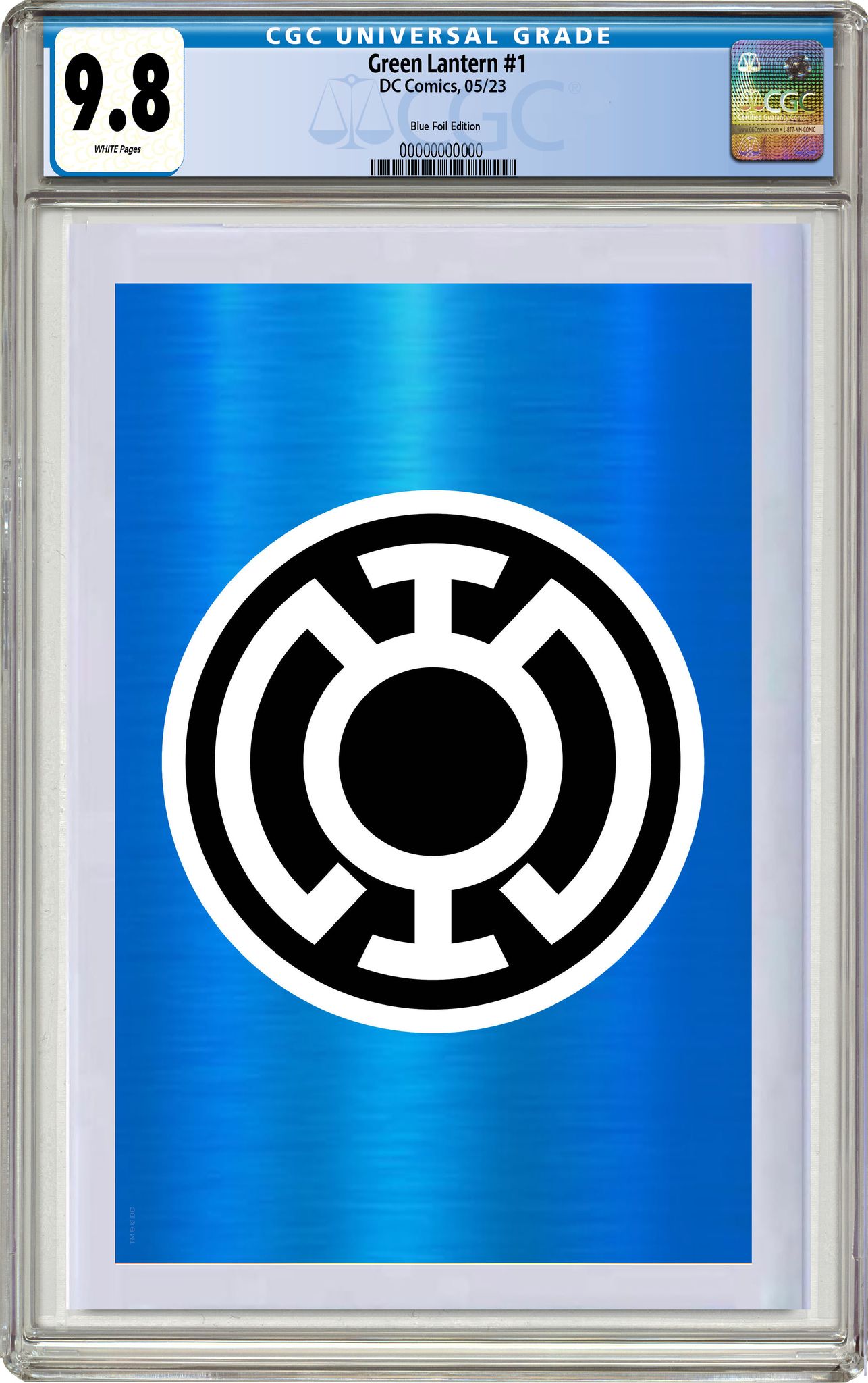 GREEN LANTERN #1 BLUE LANTERN FOIL EDITION RAW & GRADED OPTIONS - 5/9/