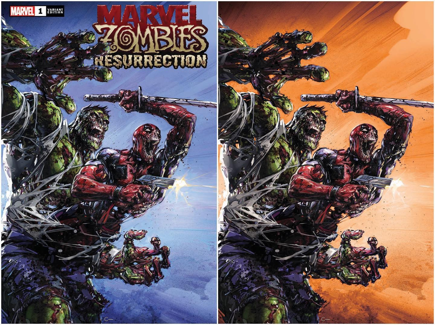 MARVEL ZOMBIES RESURRECTION #1 CLAYTON CRAIN EXCLUSIVE OPTION (CB3)