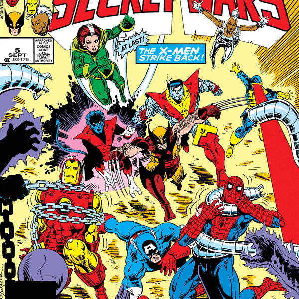 MARVEL SUPER HEROES SECRET WARS #5 FACSIMILE EDITION FOIL VARIANT - 05